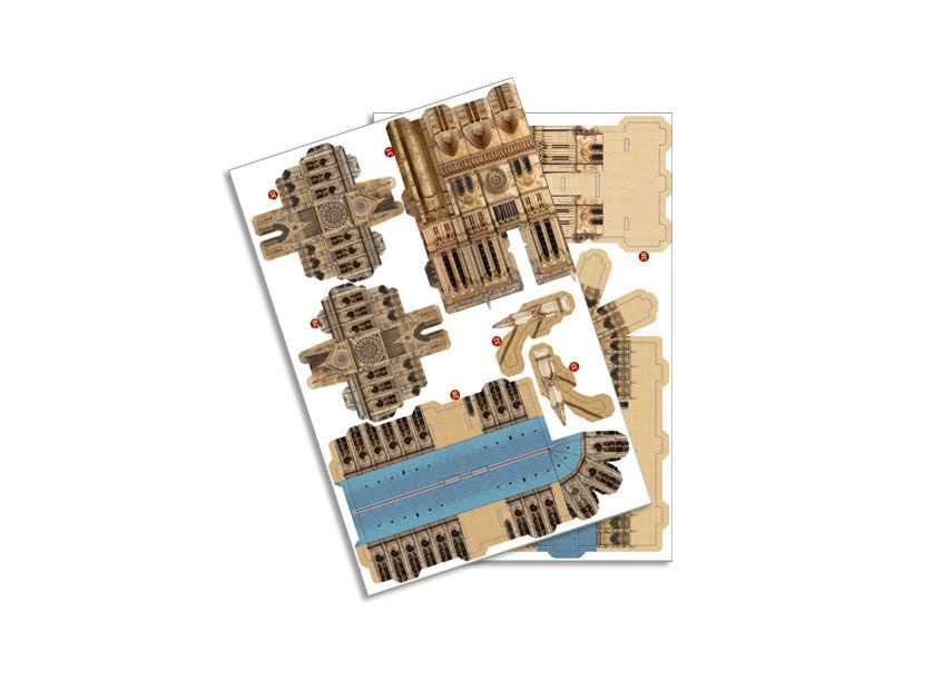 3D Puzzle REVELL 00121 - Notre-Dame de Paris