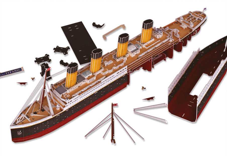 3D Puzzle REVELL 00154 - RMS Titanic (LED Edition)