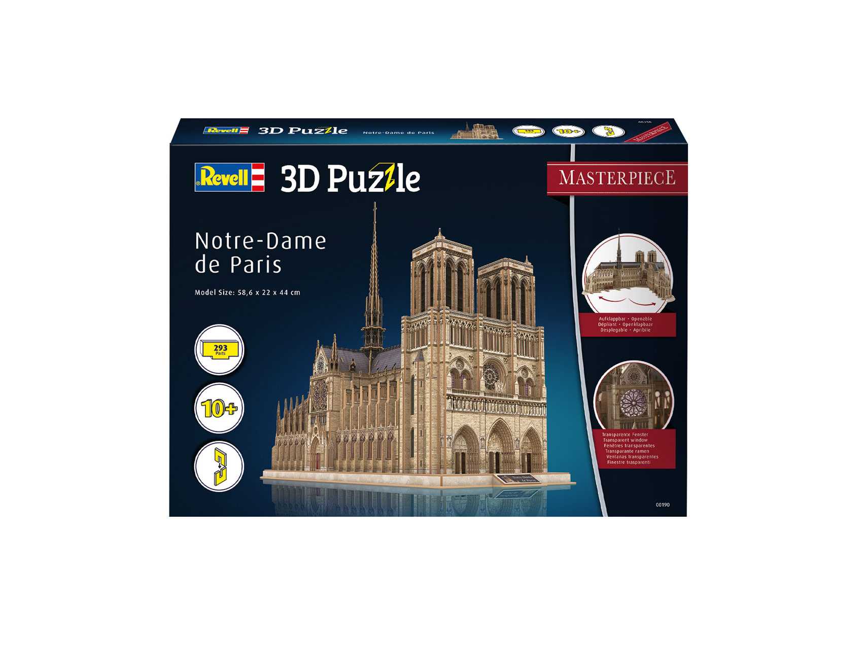 3D Puzzle REVELL 00190 - Notre Dame de Paris