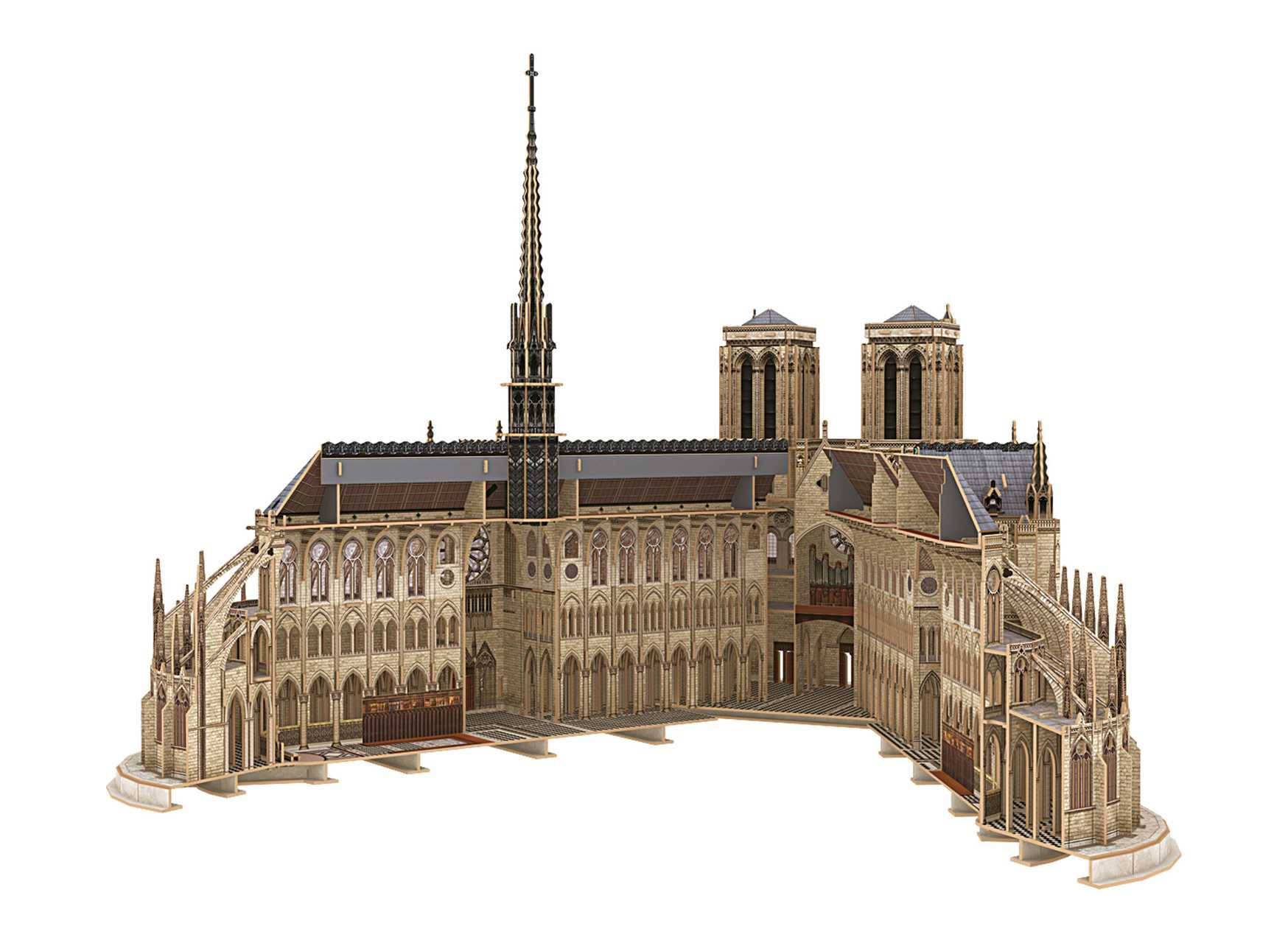 3D Puzzle REVELL 00190 - Notre Dame de Paris