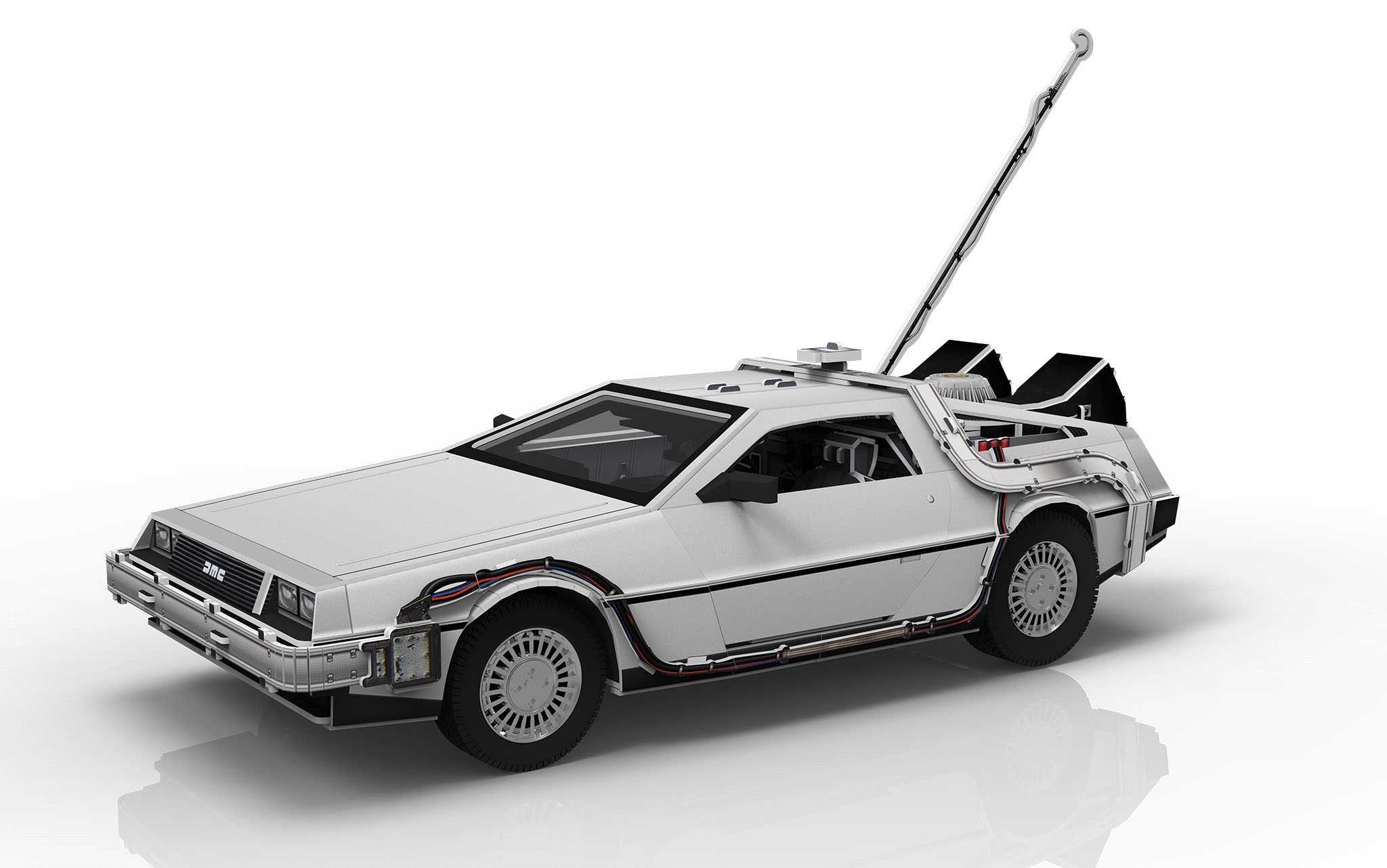 3D Puzzle REVELL 00221 - DeLorean "Back to the Future"