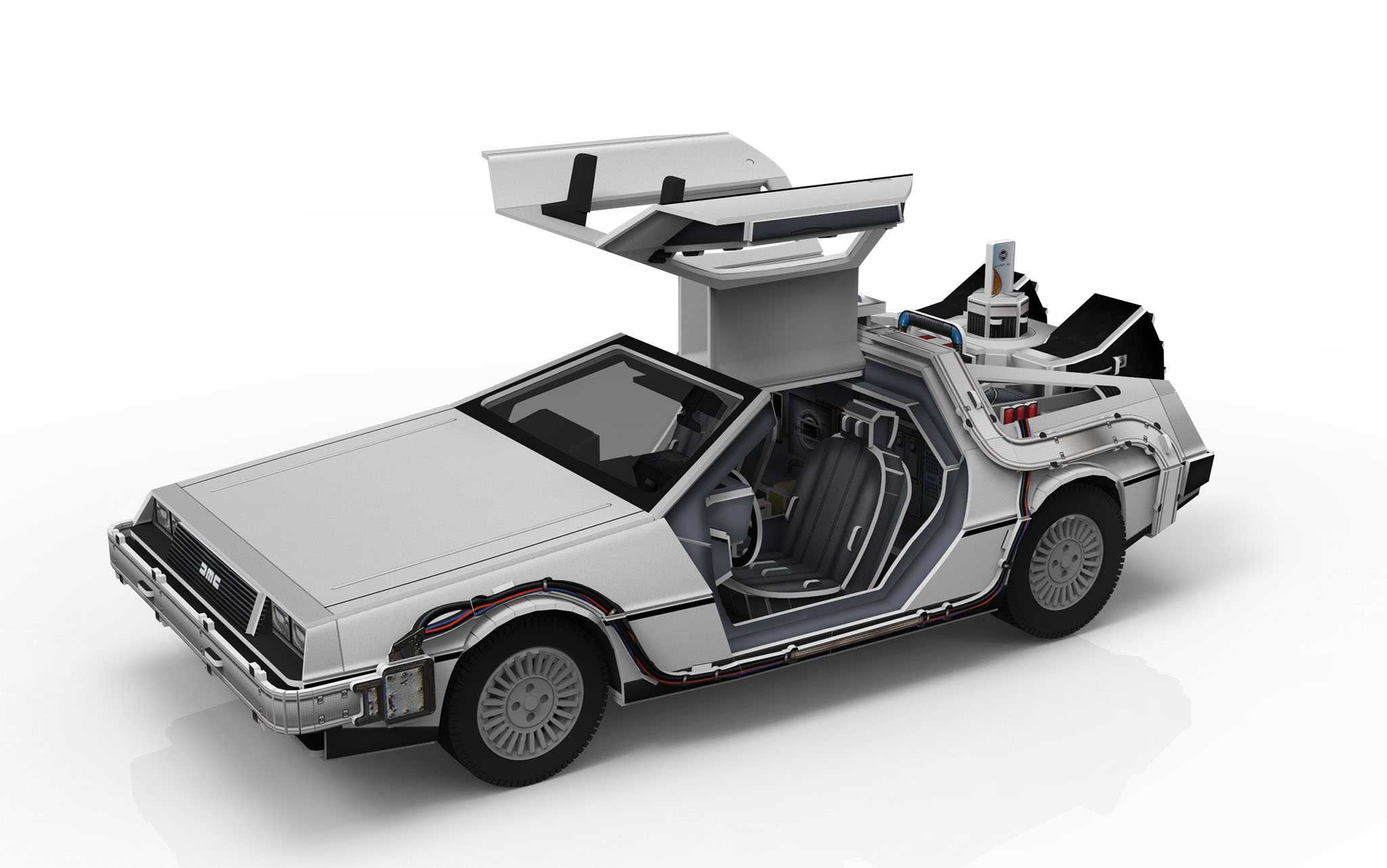 3D Puzzle REVELL 00221 - DeLorean "Back to the Future"
