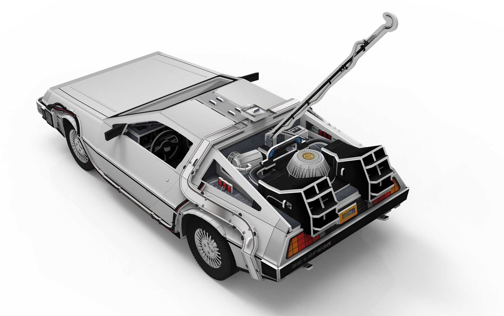 3D Puzzle REVELL 00221 - DeLorean "Back to the Future"
