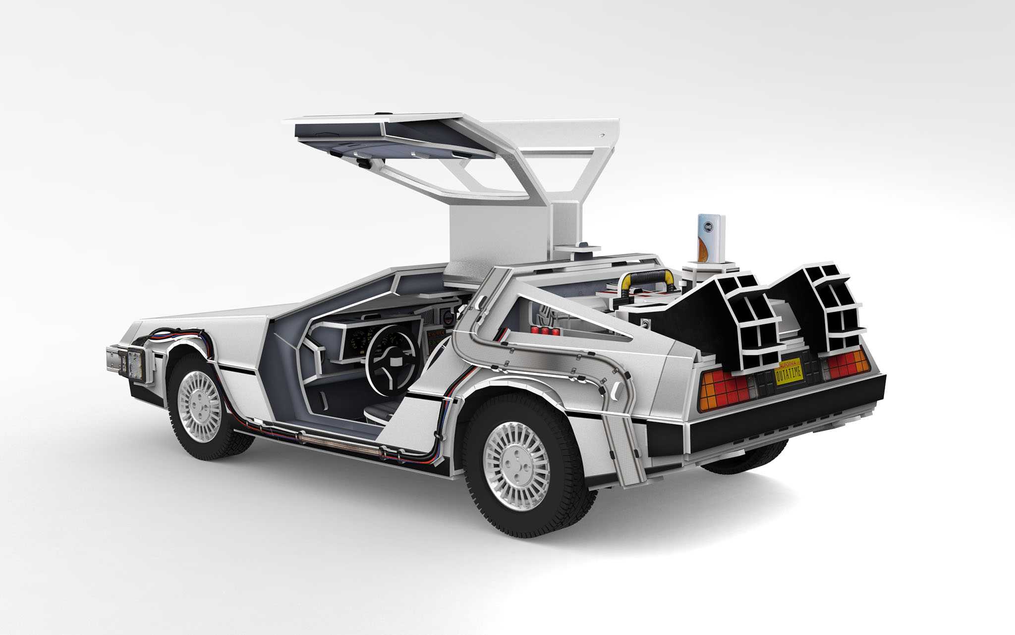 3D Puzzle REVELL 00221 - DeLorean "Back to the Future"