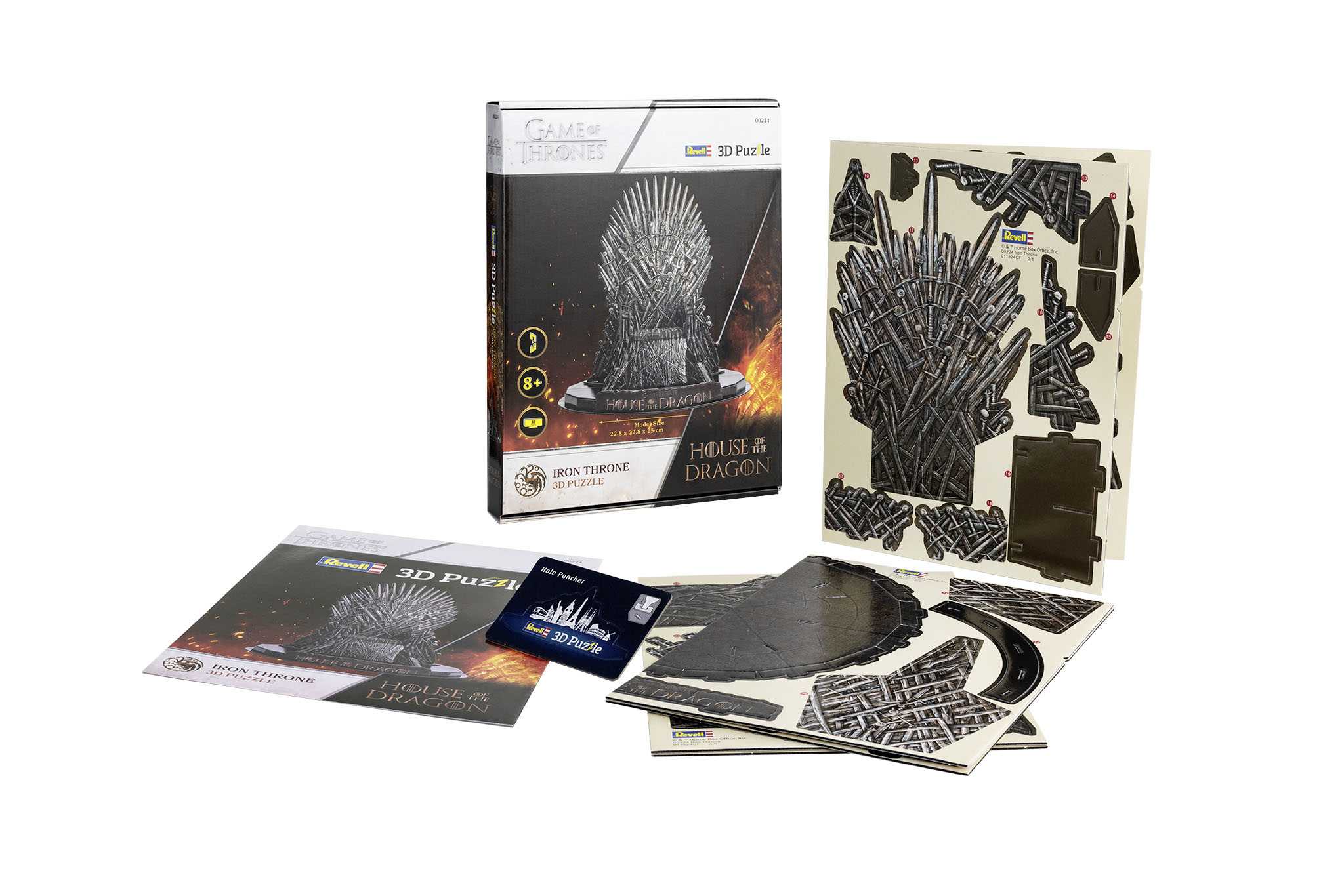 3D Puzzle REVELL 00224 - House of the Dragon "Iron Throne"