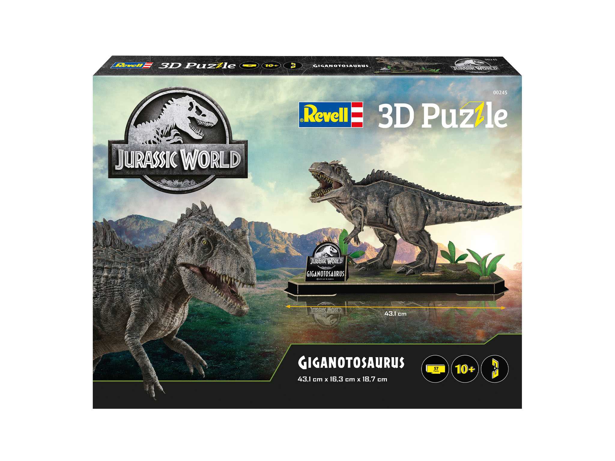 3D Puzzle REVELL 00245 - Jurassic World - Gigantosaurus