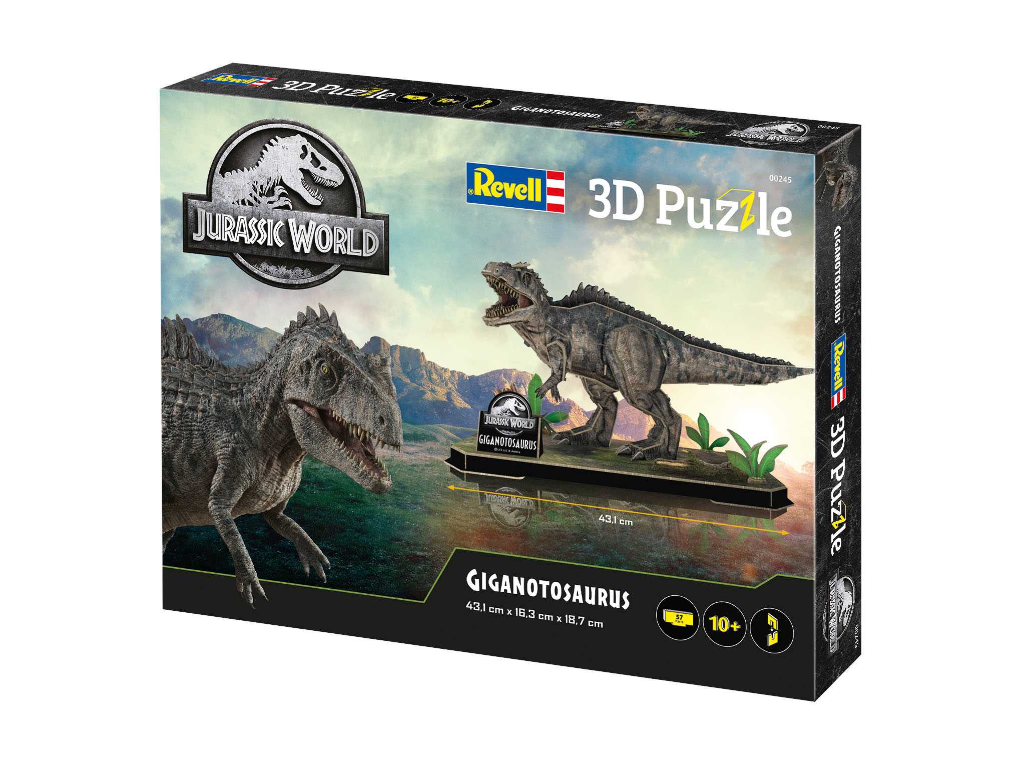 3D Puzzle REVELL 00245 - Jurassic World - Gigantosaurus