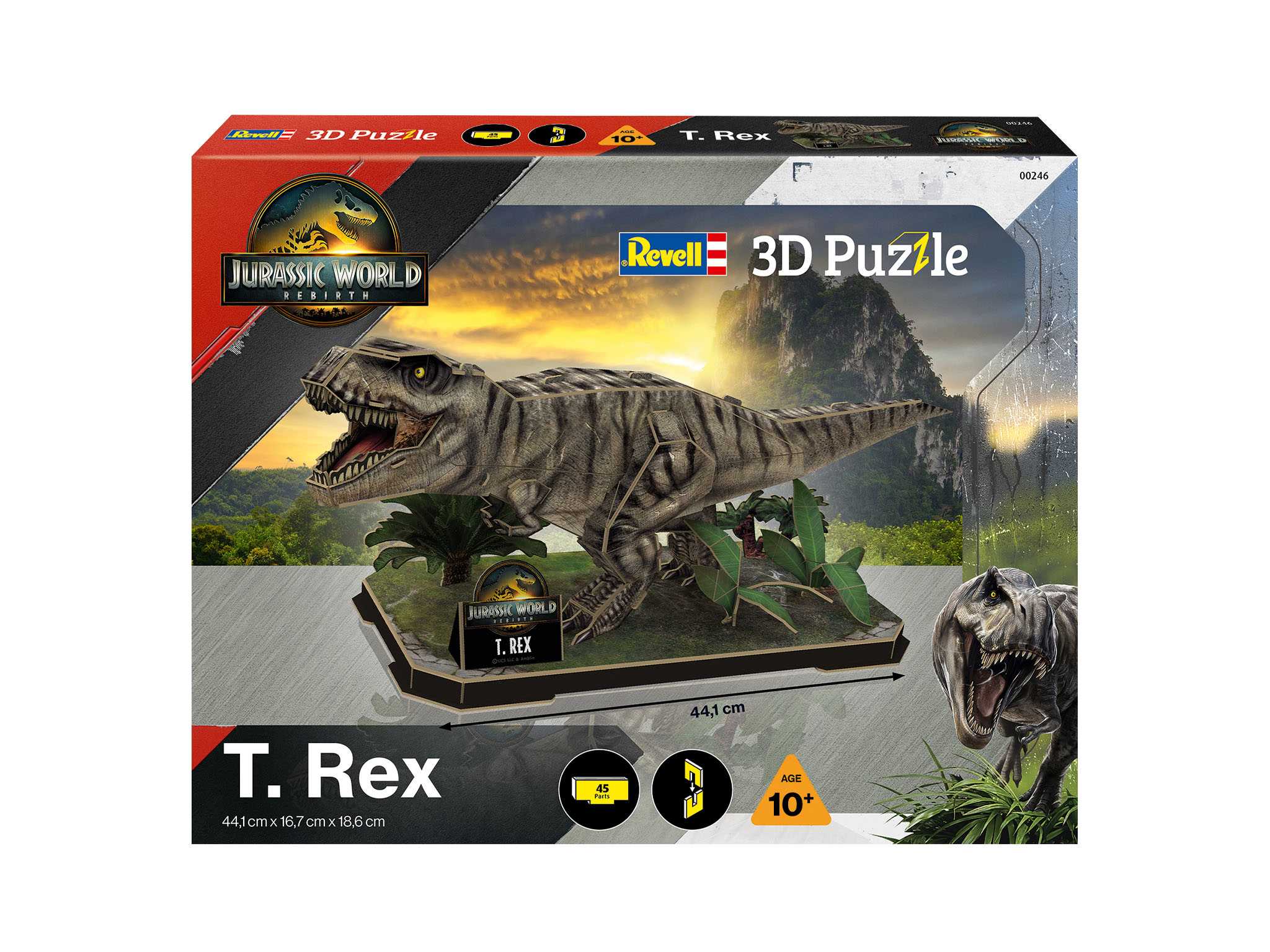 3D Puzzle REVELL 00246 - Jurassic World - T-Rex