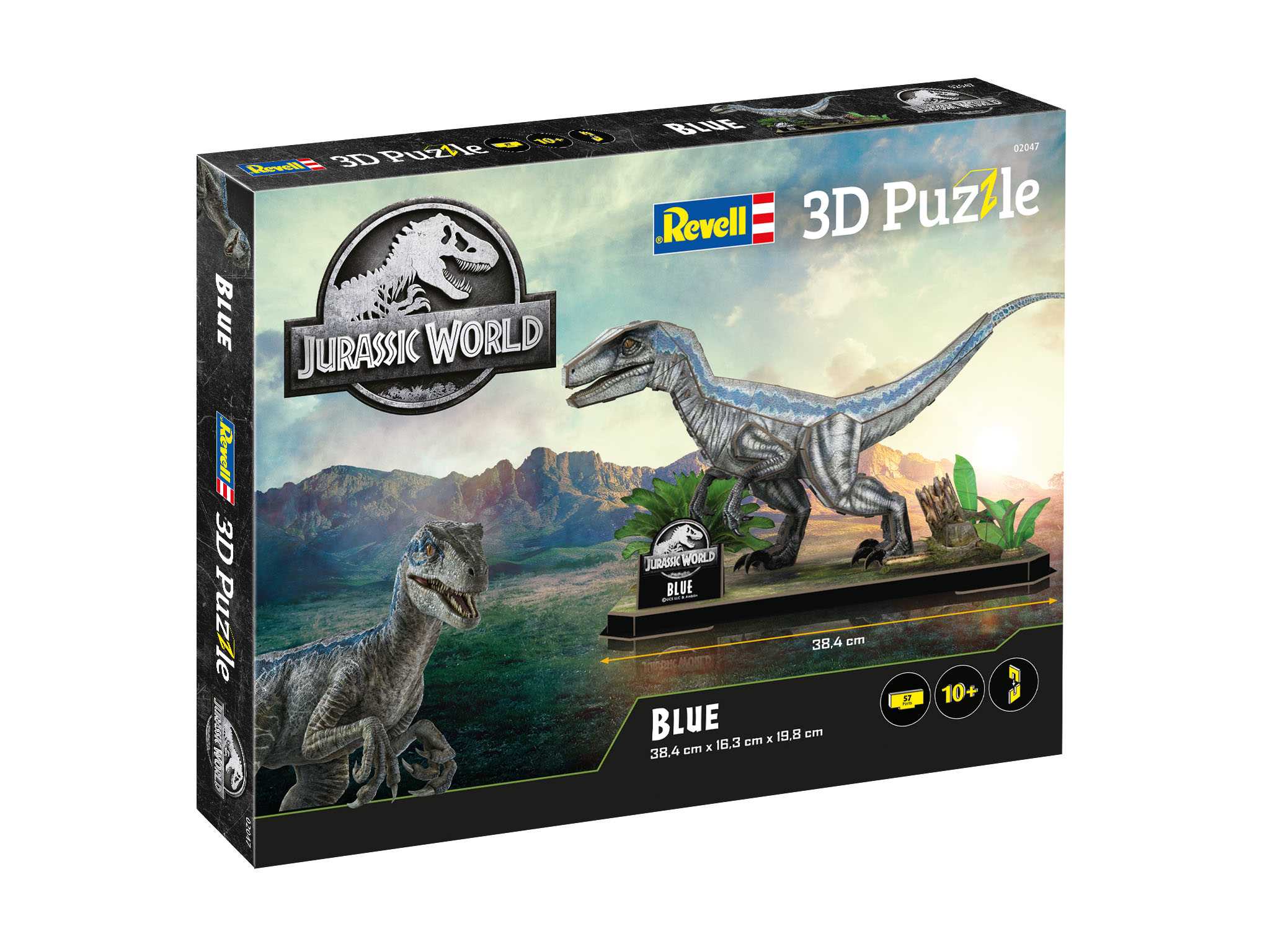 3D Puzzle REVELL 00247 - Jurassic World - Blue
