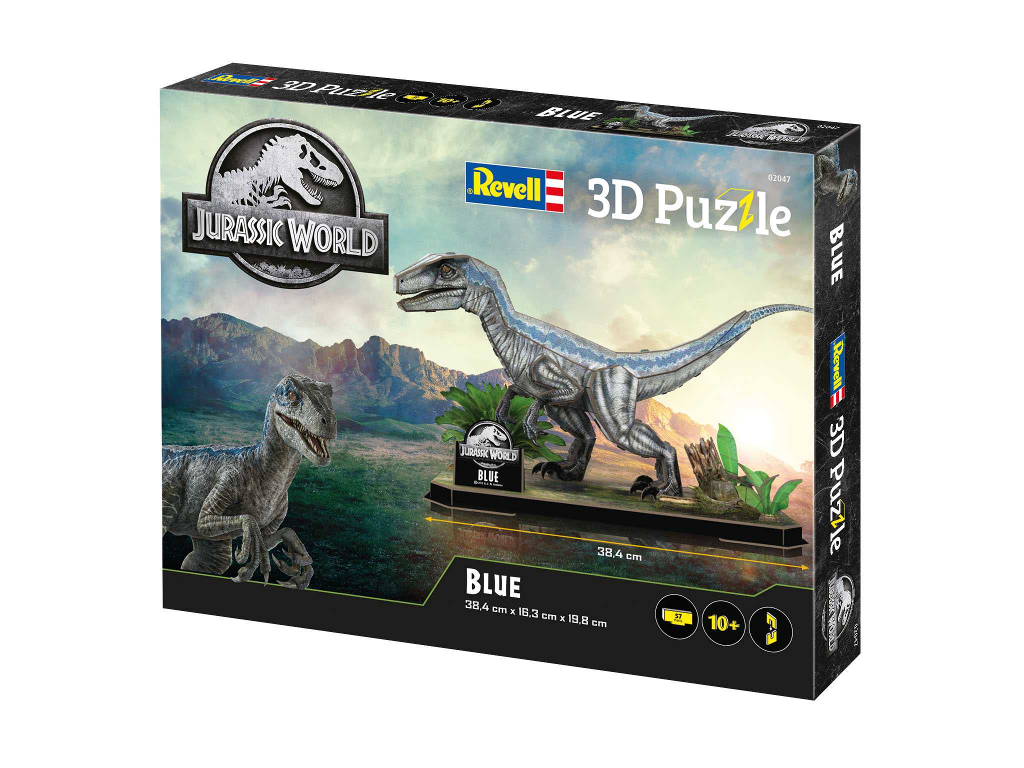 3D Puzzle REVELL 00247 - Jurassic World - Blue