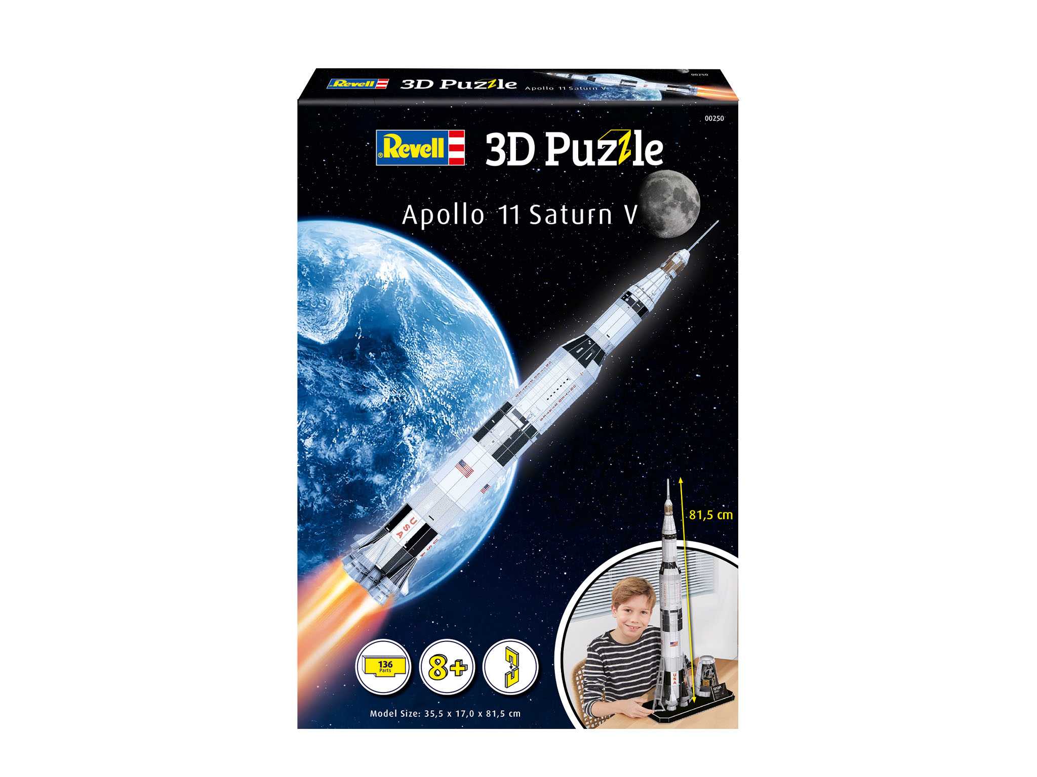3D Puzzle REVELL 00250 - Apollo 11 Saturn V