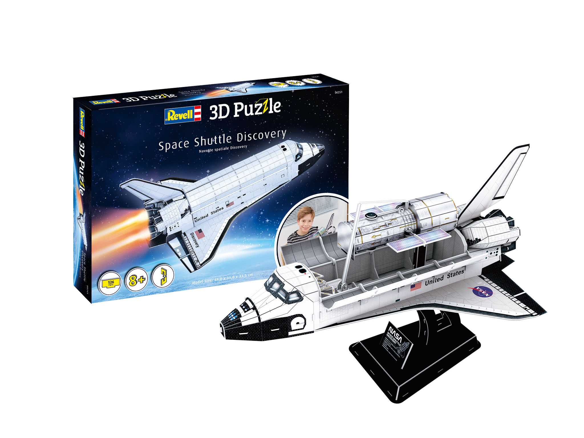 3D Puzzle REVELL 00251 - Space Shuttle Discovery