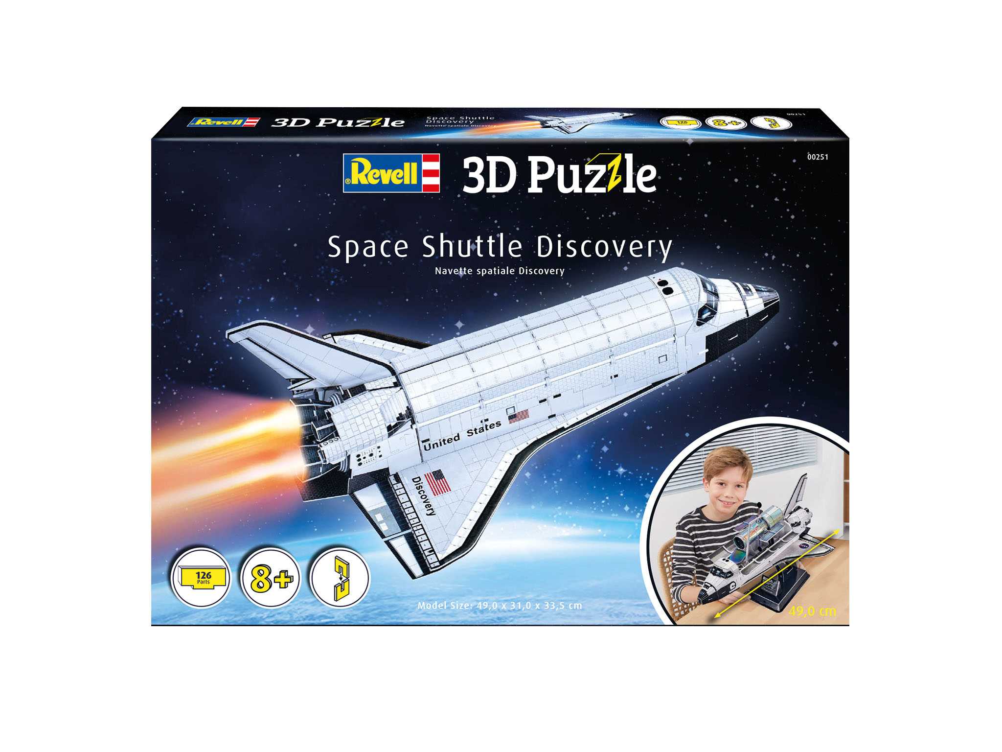 3D Puzzle REVELL 00251 - Space Shuttle Discovery