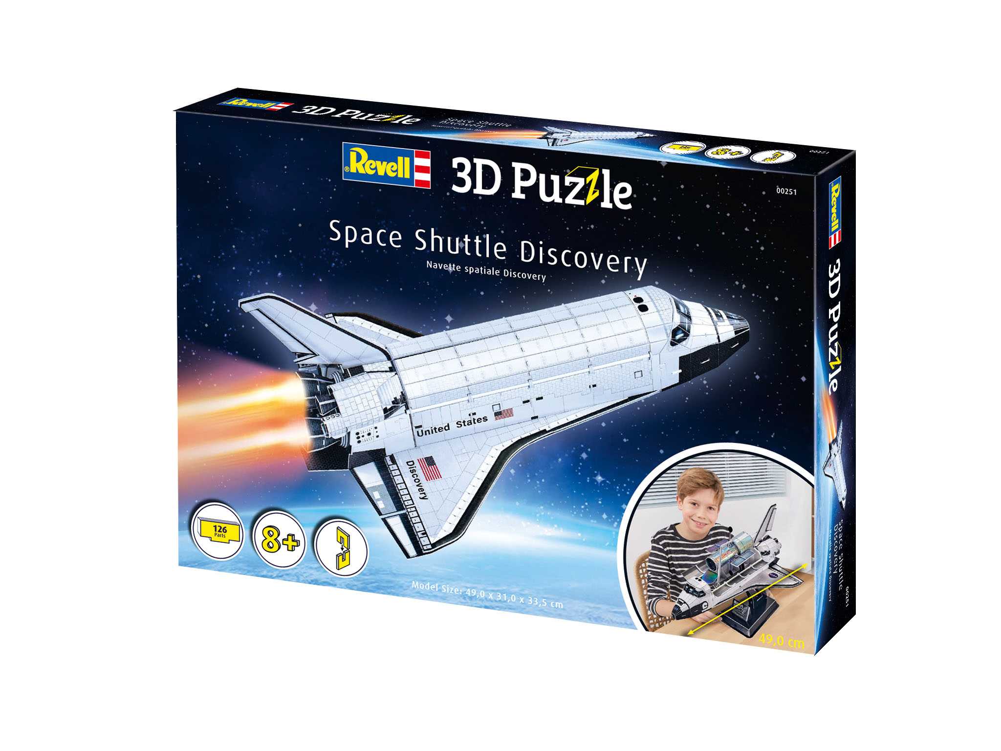 3D Puzzle REVELL 00251 - Space Shuttle Discovery