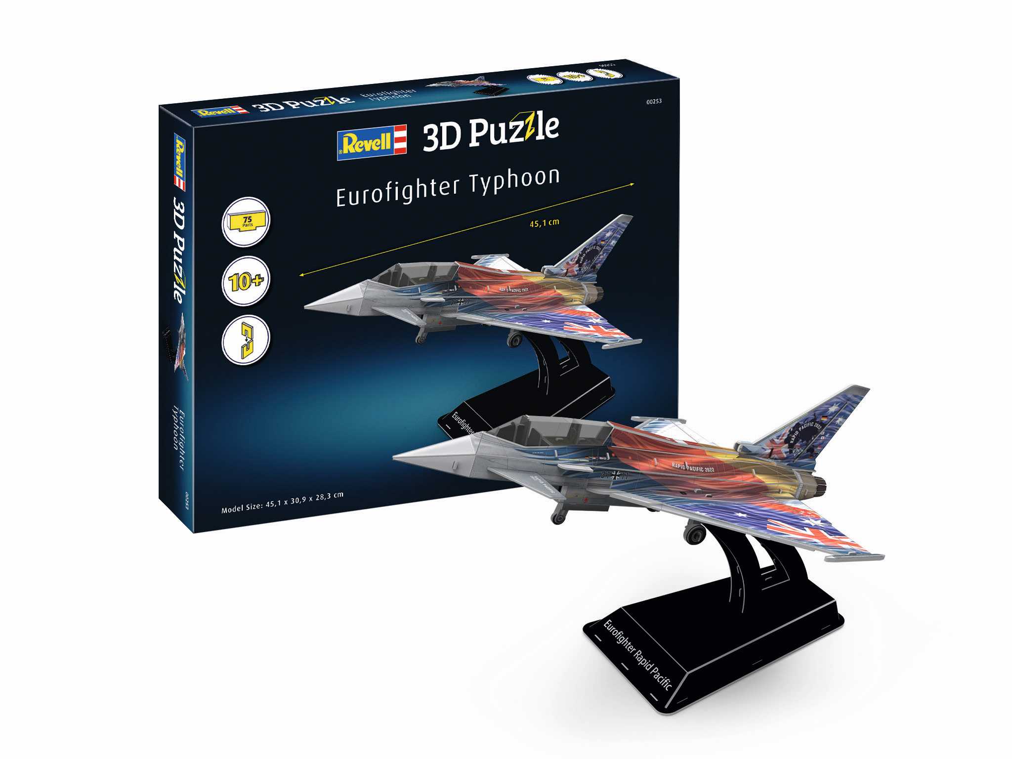 3D Puzzle REVELL 00253 - Eurofighter Typhoon "Rapid Pacific"