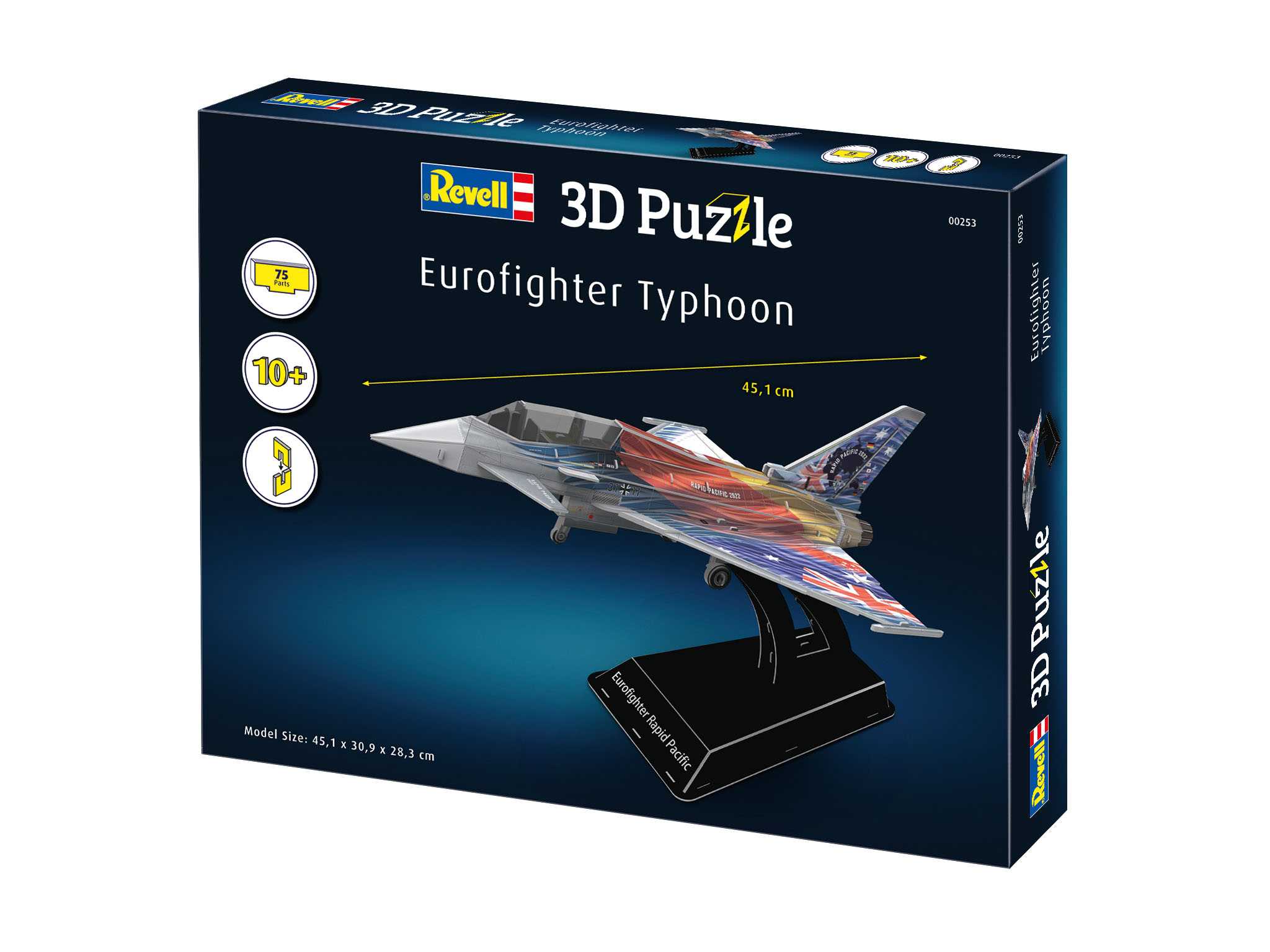 3D Puzzle REVELL 00253 - Eurofighter Typhoon "Rapid Pacific"