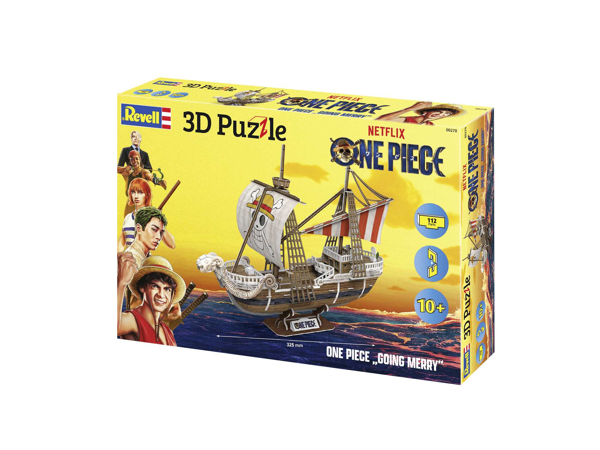 3D Puzzle REVELL 00270 - One Piece Flying Lamb/ Going Merry