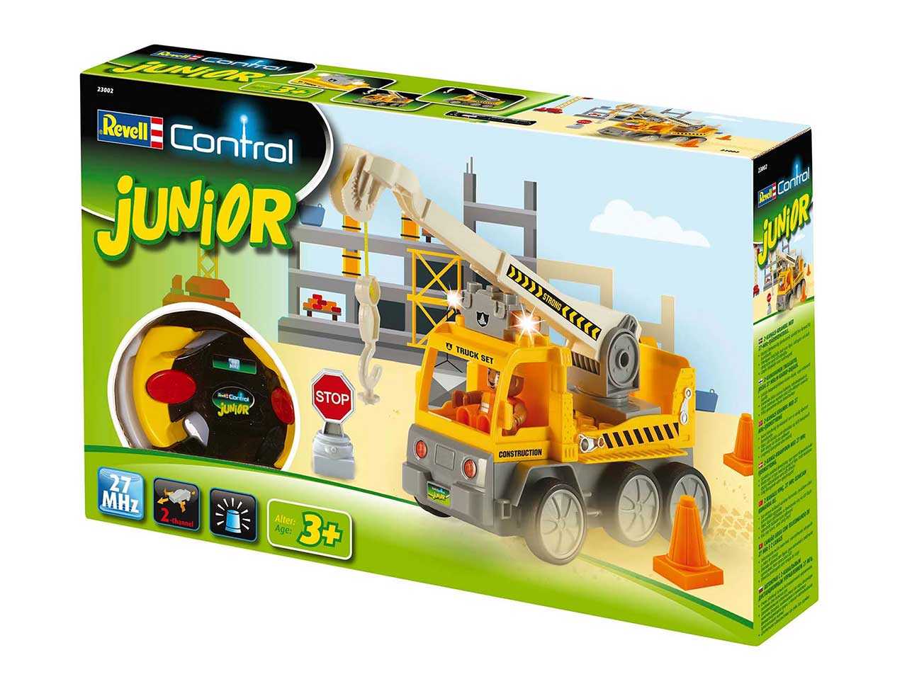 Autíčko REVELL 23002 JUNIOR - Crane Truck - 27 MHz