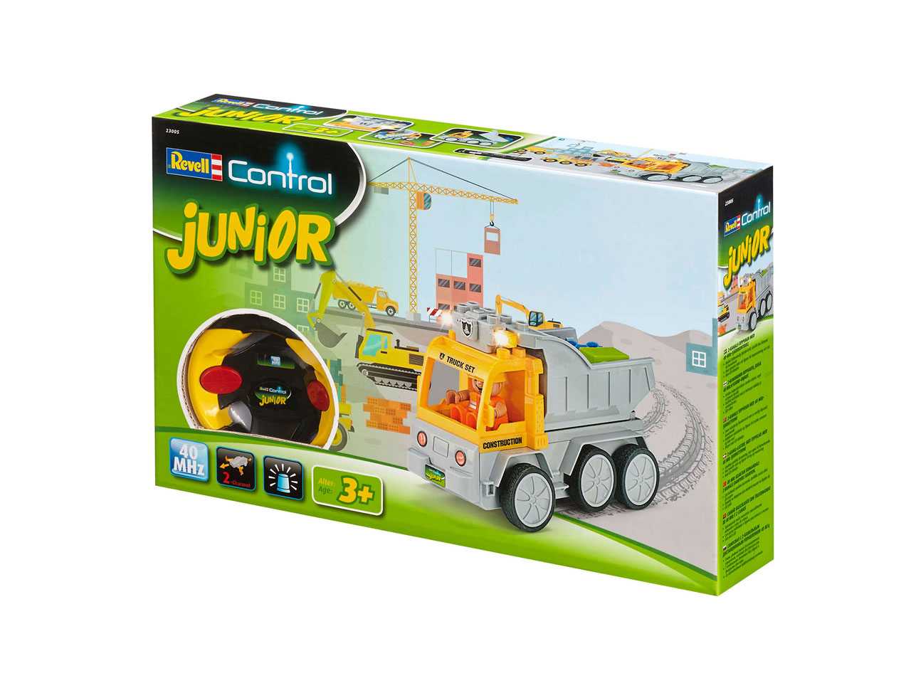 Autíčko REVELL 23005 JUNIOR - Dumper Truck - 40 MHz