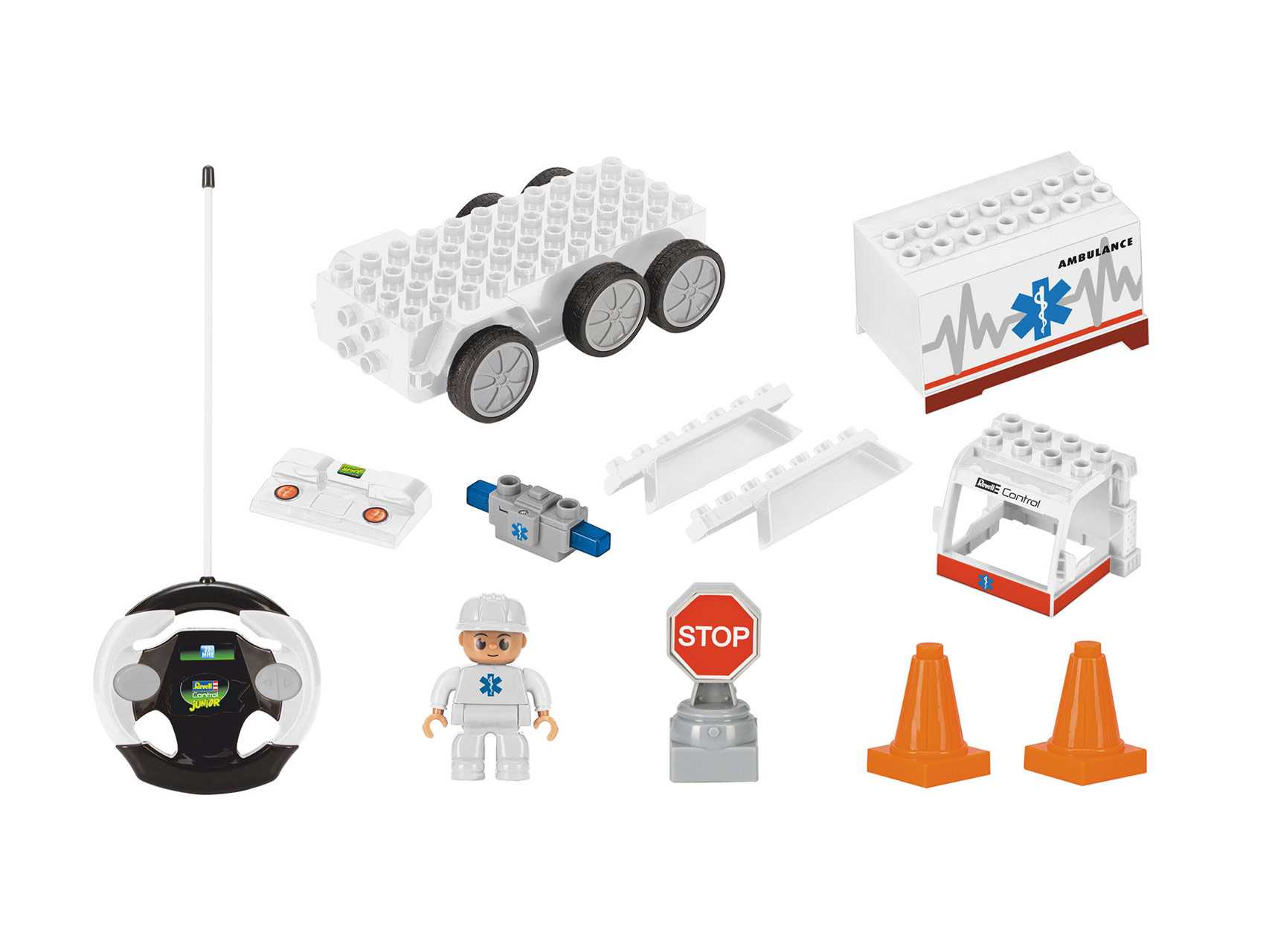 Autíčko REVELL 23013 JUNIOR - Ambulance - 27 MHz