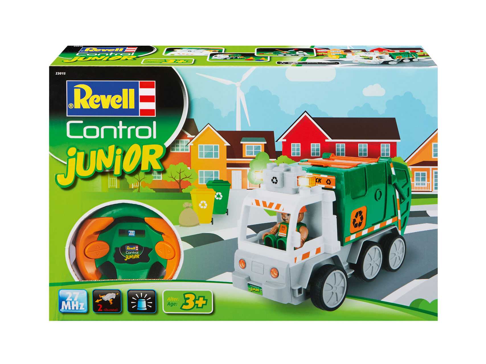 Autíčko REVELL 23015 JUNIOR - Garbage Truck - 27MHz
