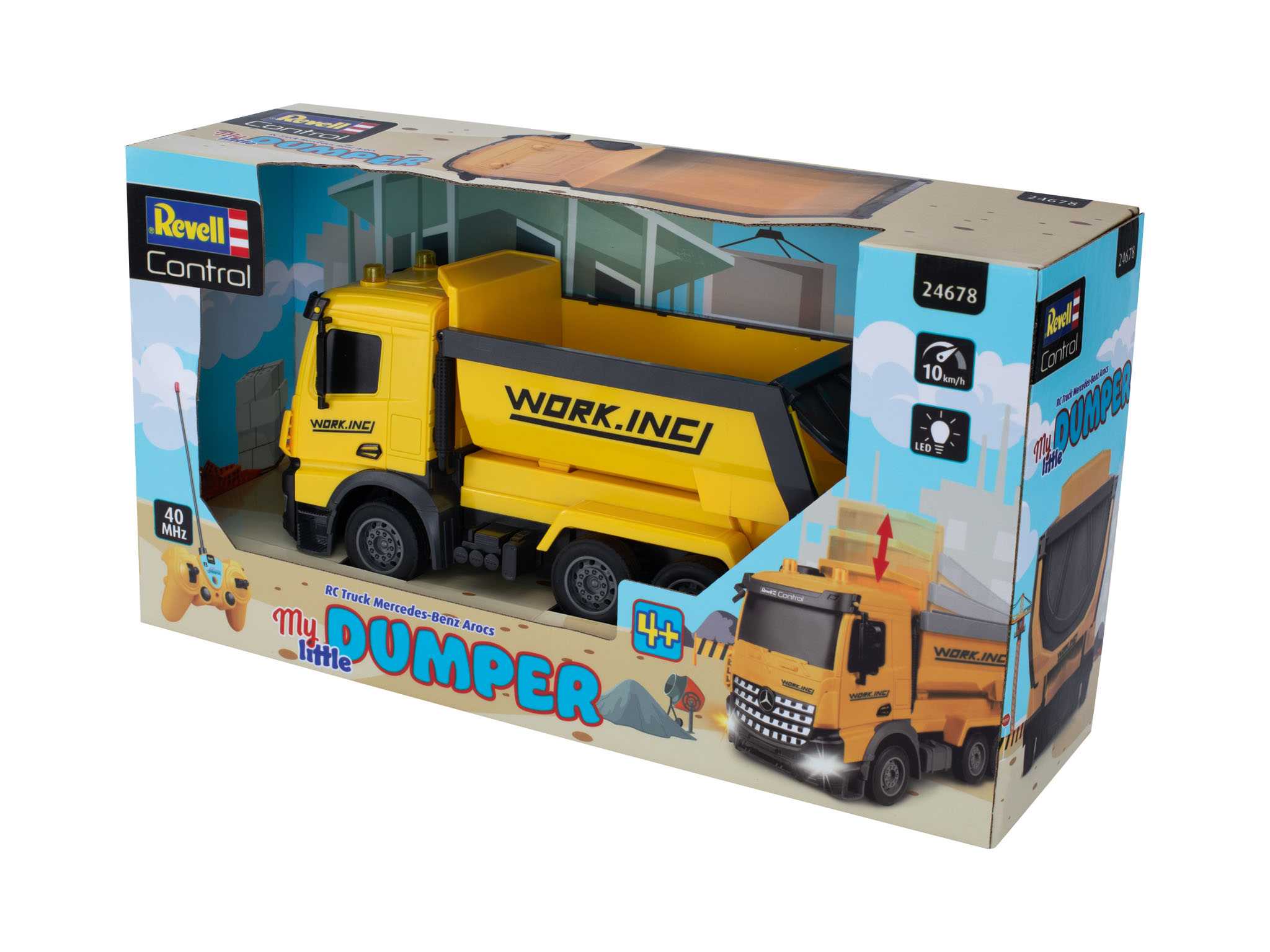 Autíčko REVELL 24678 - Mercedes-Benz Arocs "My little Dumper" (1:24)