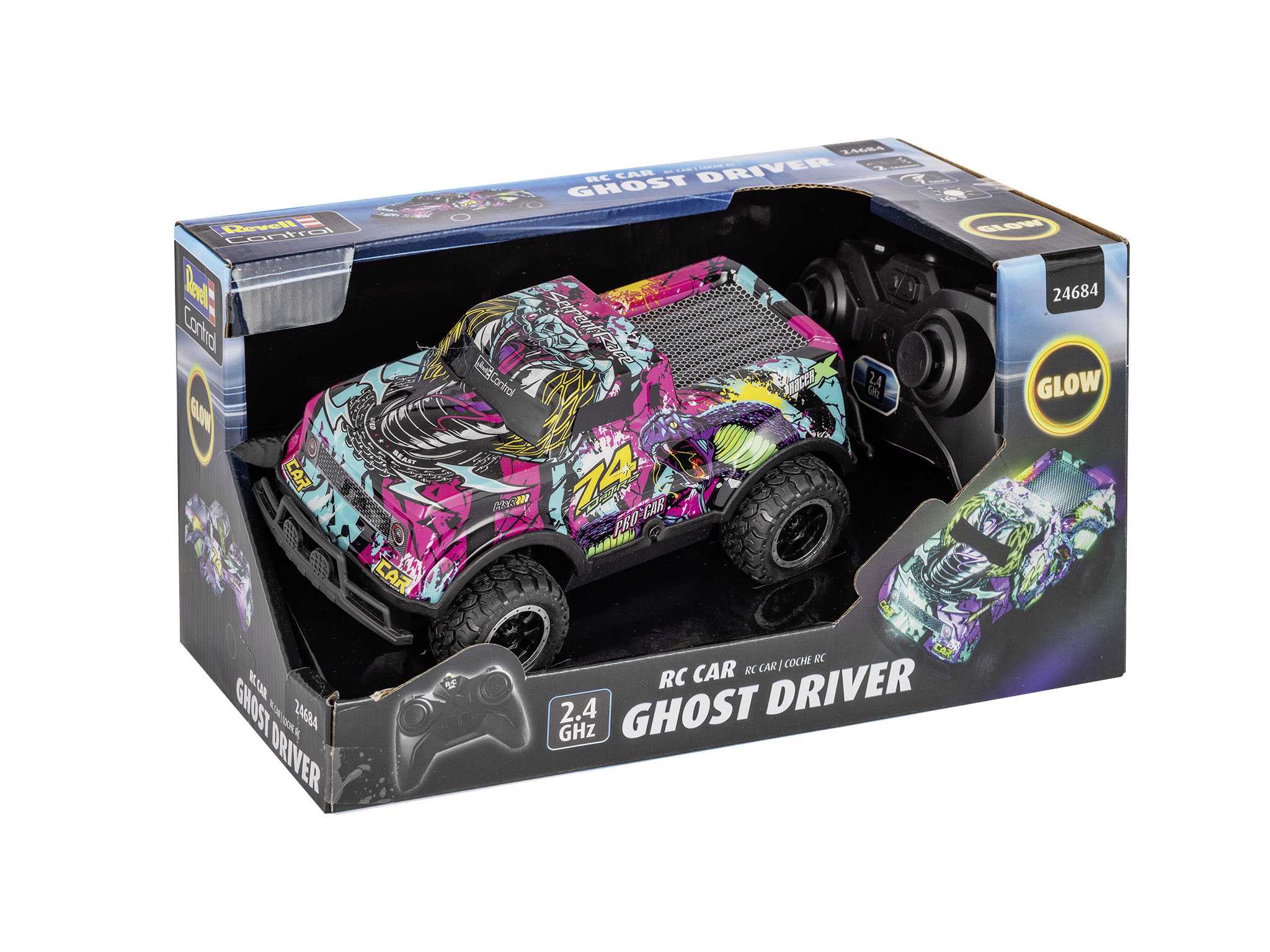 Autíčko REVELL 24684 - Ghost Car (Pink)