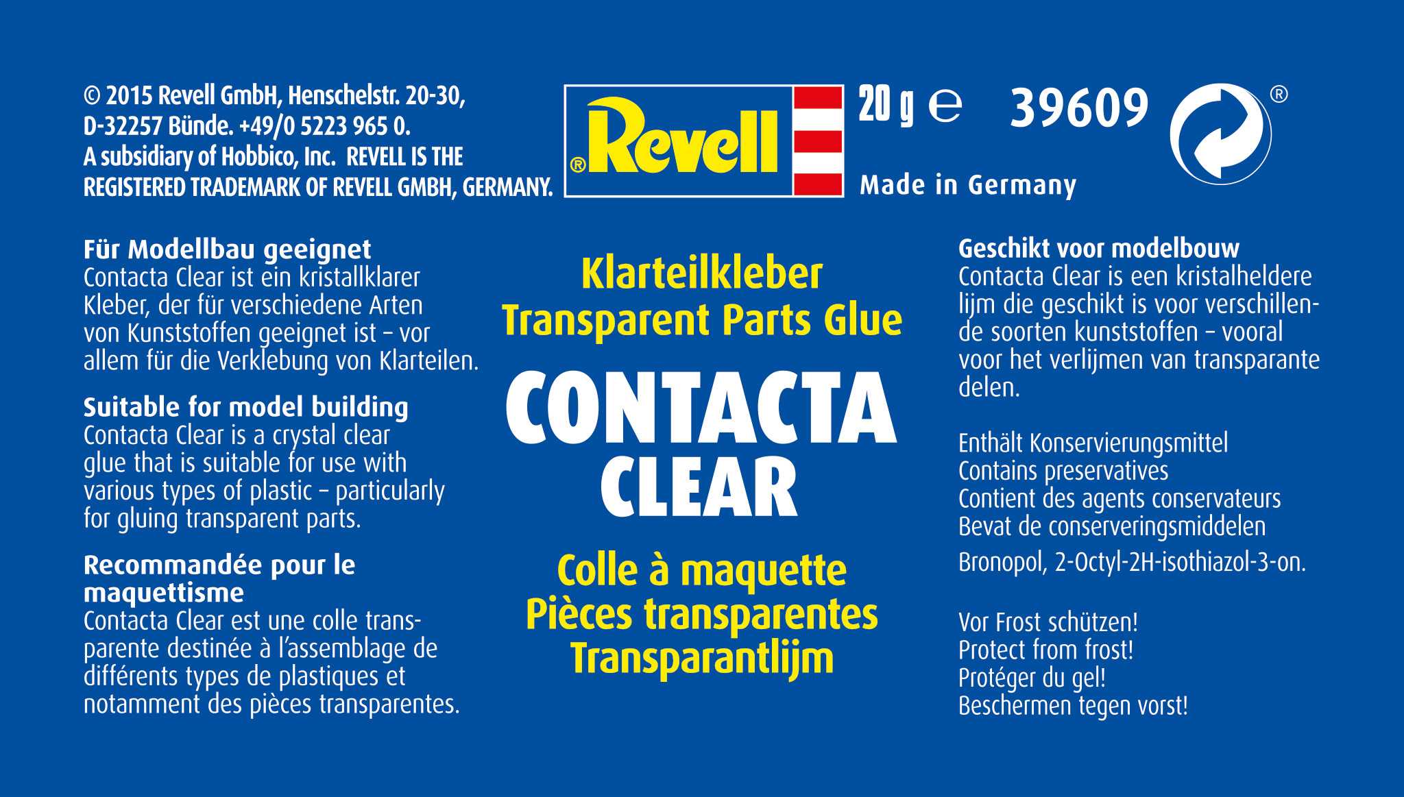 Contacta Clear 39609 - tekuté lepidlo 20g