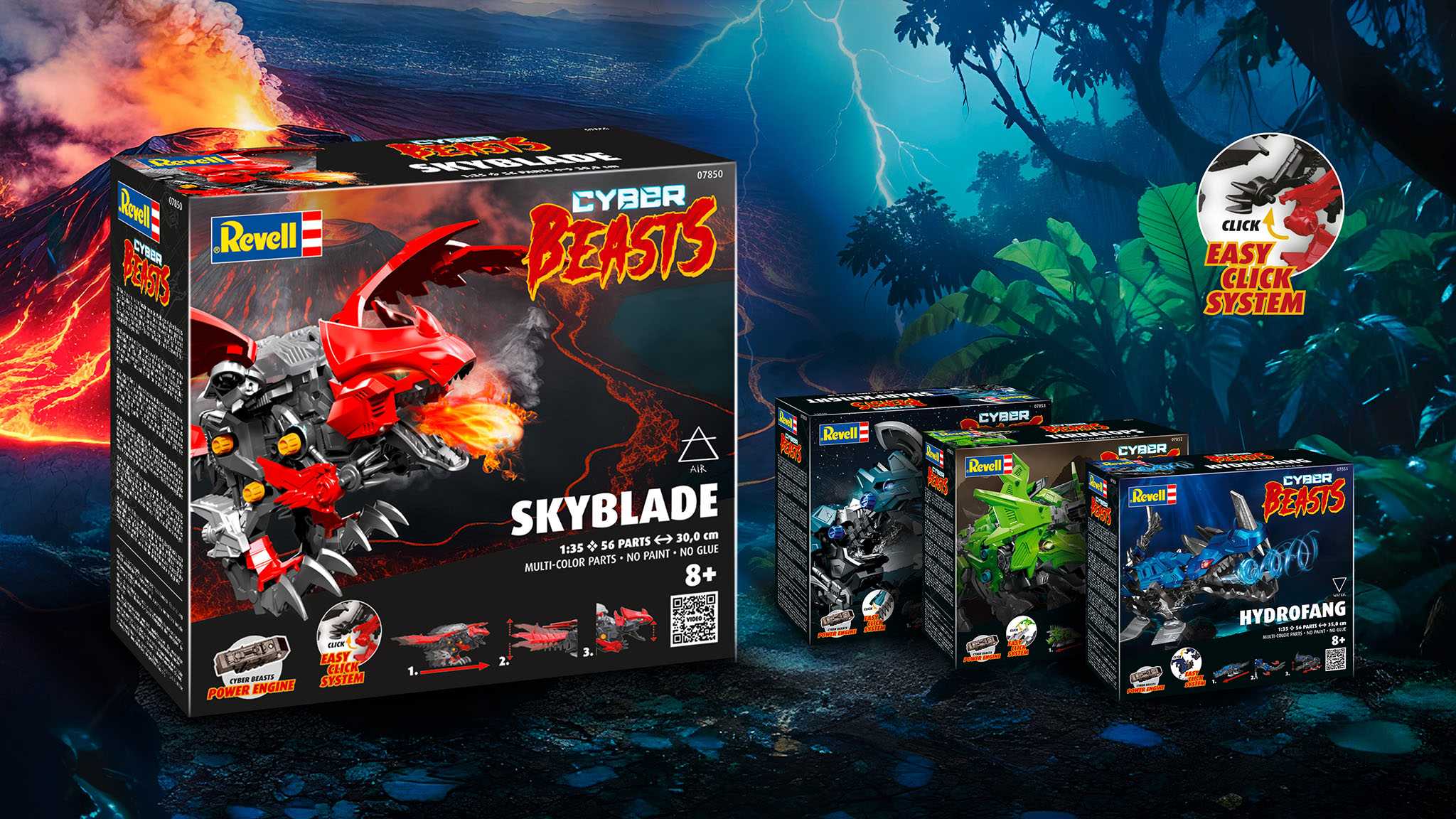 Cyber Beasts 07850 - SkyBlade (1:35)
