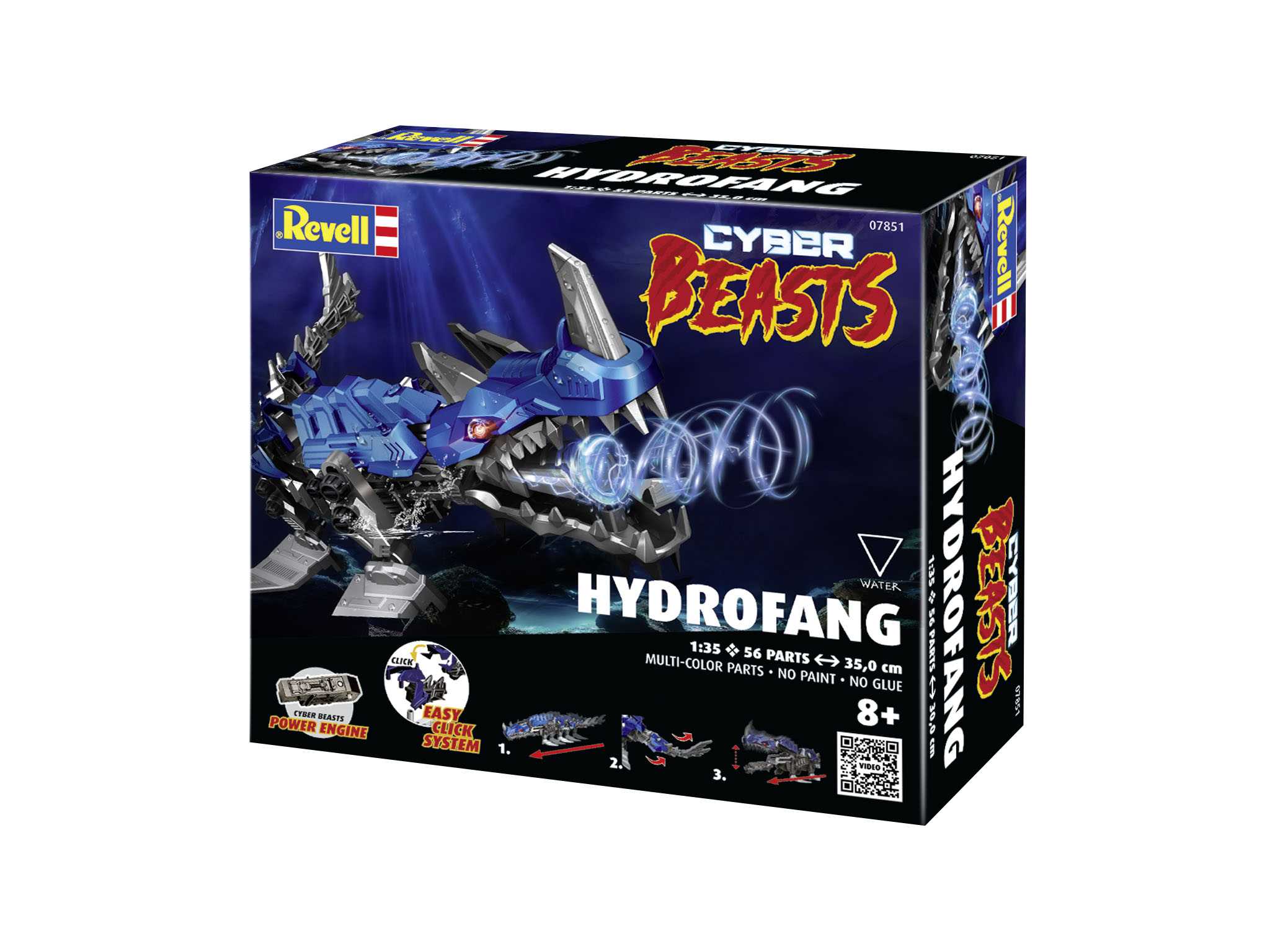 Cyber Beasts 07851 - HydroFang (1:35)