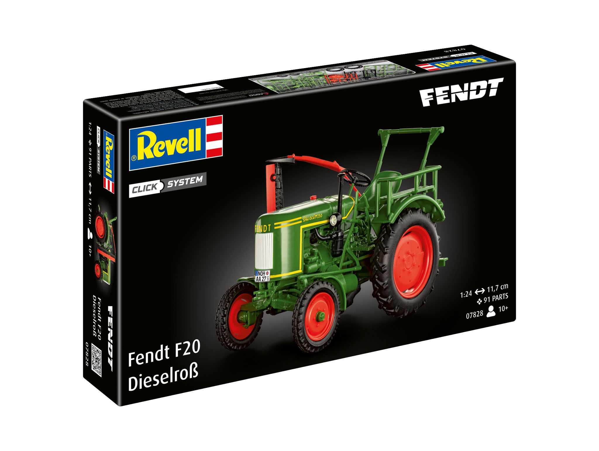 EasyClick traktor 07828 - Fendt F20 Dieselroß (1:24)