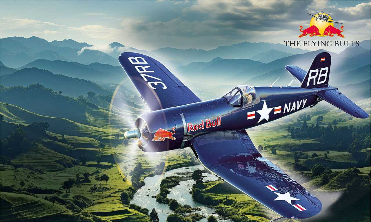 Gift-Set Flying Bulls 05641 - F4U-4 Corsair (1:48)