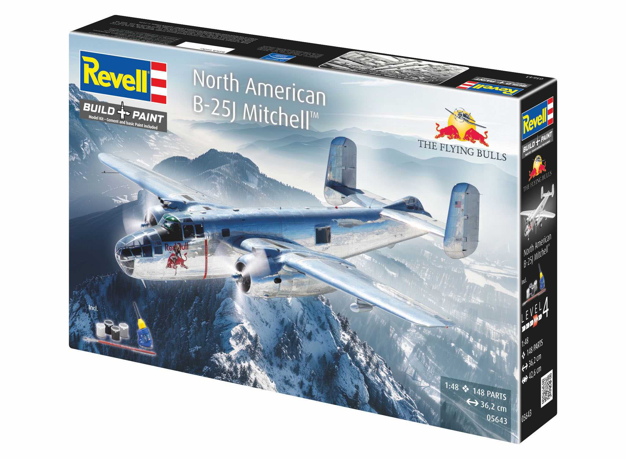 Gift-Set Flying Bulls 05643 - B-25J Mitchell (1:48)