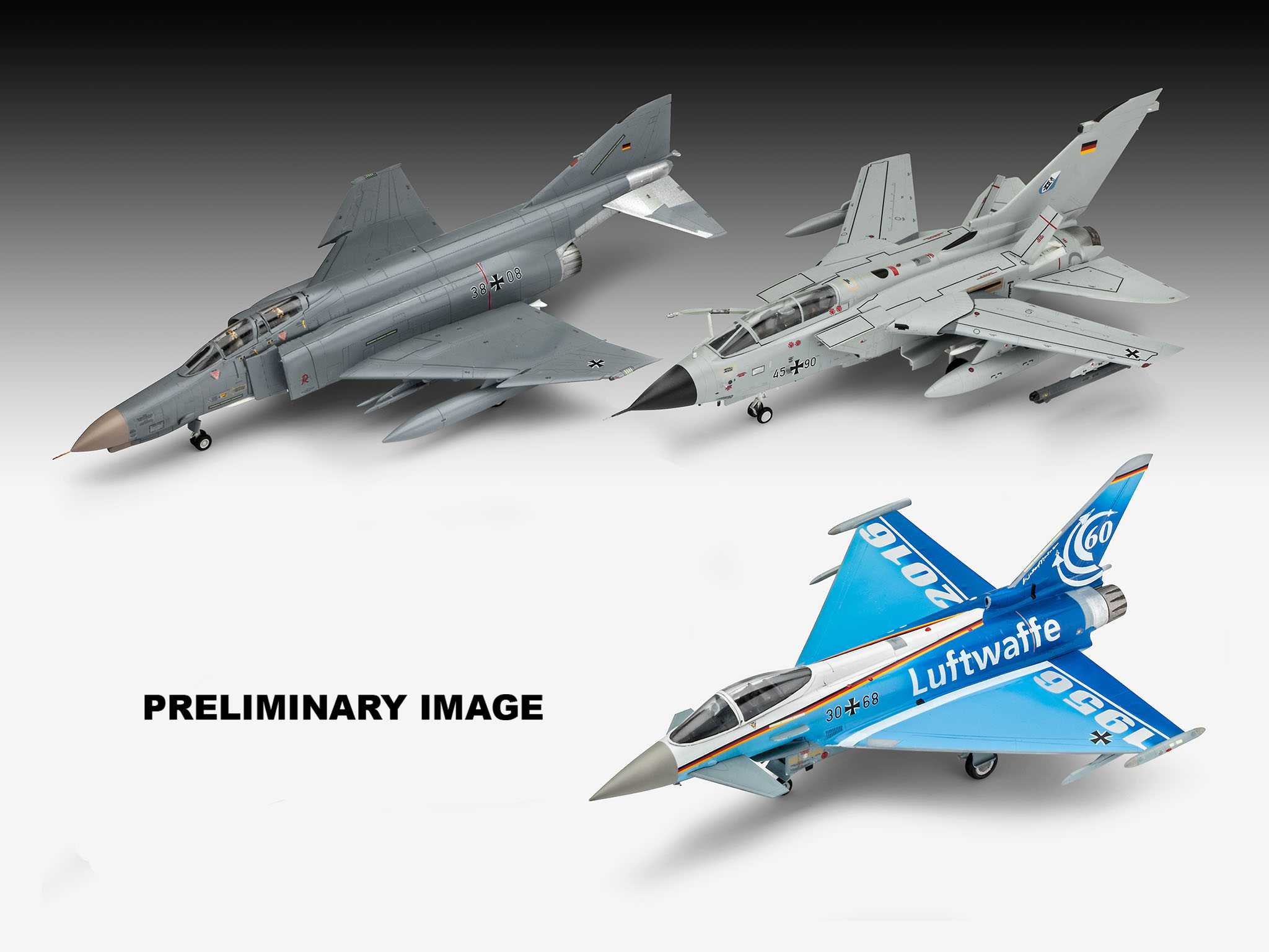 Gift-Set letadla 05627 - 70 Years Bundeswehr: Aircraft (1:72)