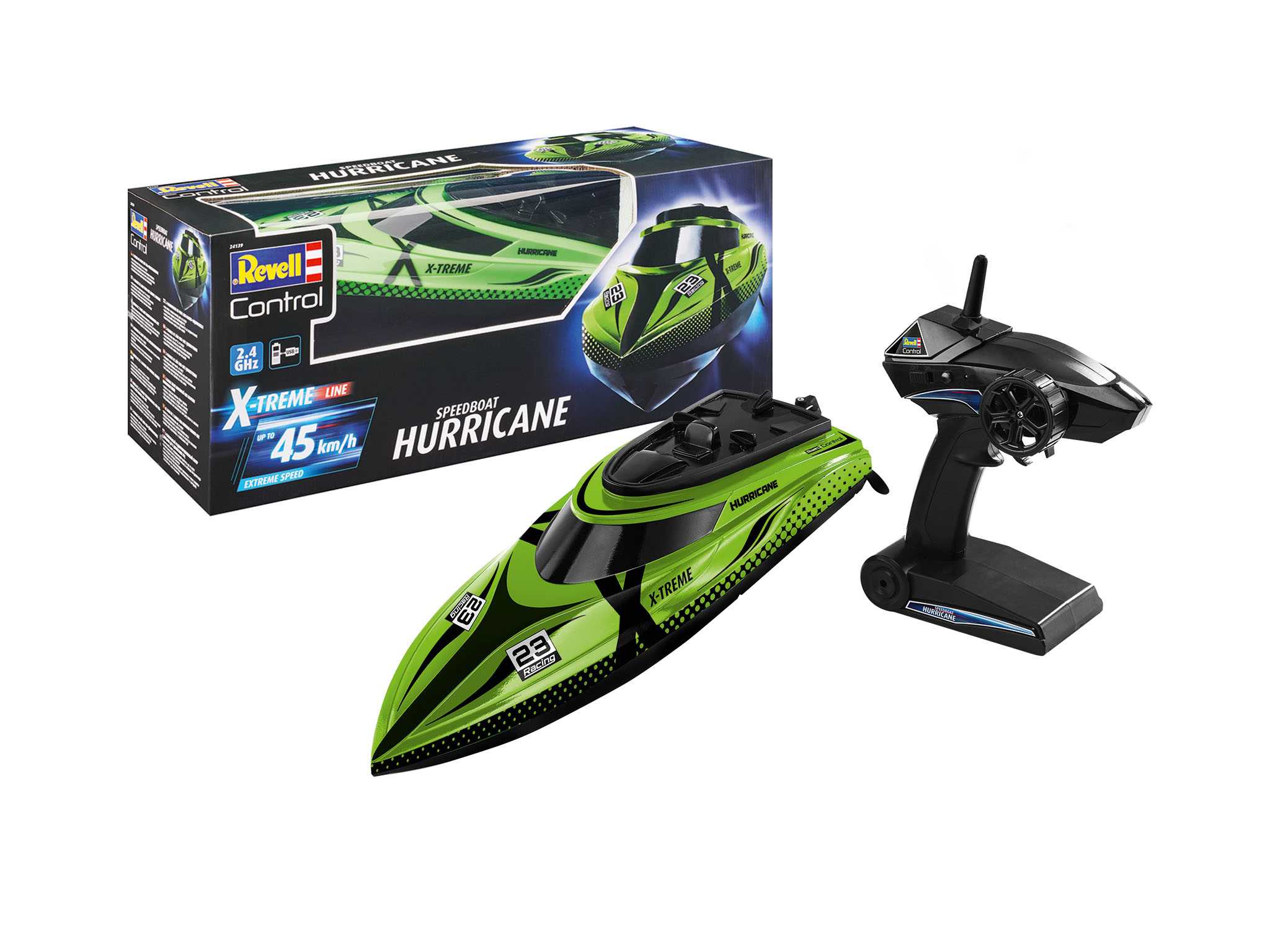 Loď REVELL X-treme 24139 - Speedboat Hurricane