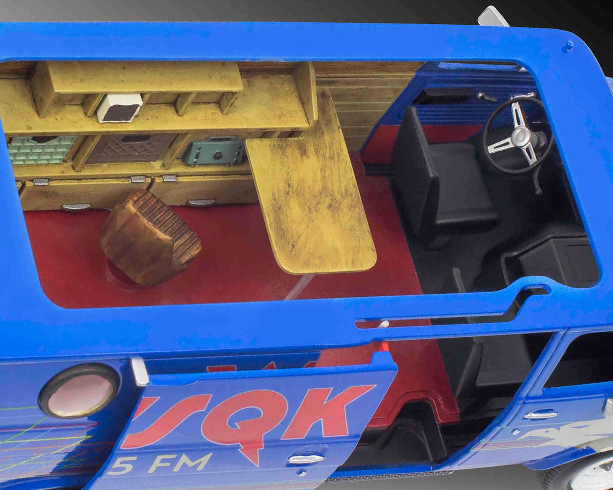 ModelSet STRANGER THINGS auto 67732 - GMC® WSQK Squawk Van (1:25)