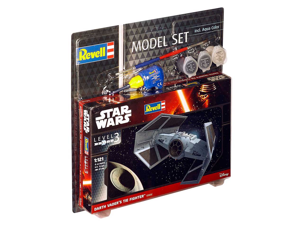 ModelSet SW 63602 - Darth Vader's TIE Figher (1:121)