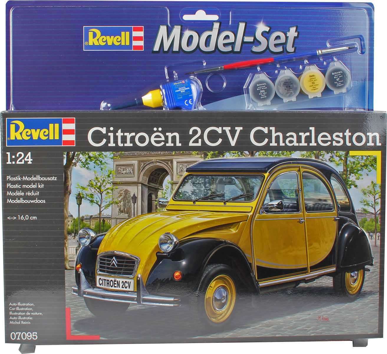 ModelSet auto 67095 - Citroen 2CV (1:24)