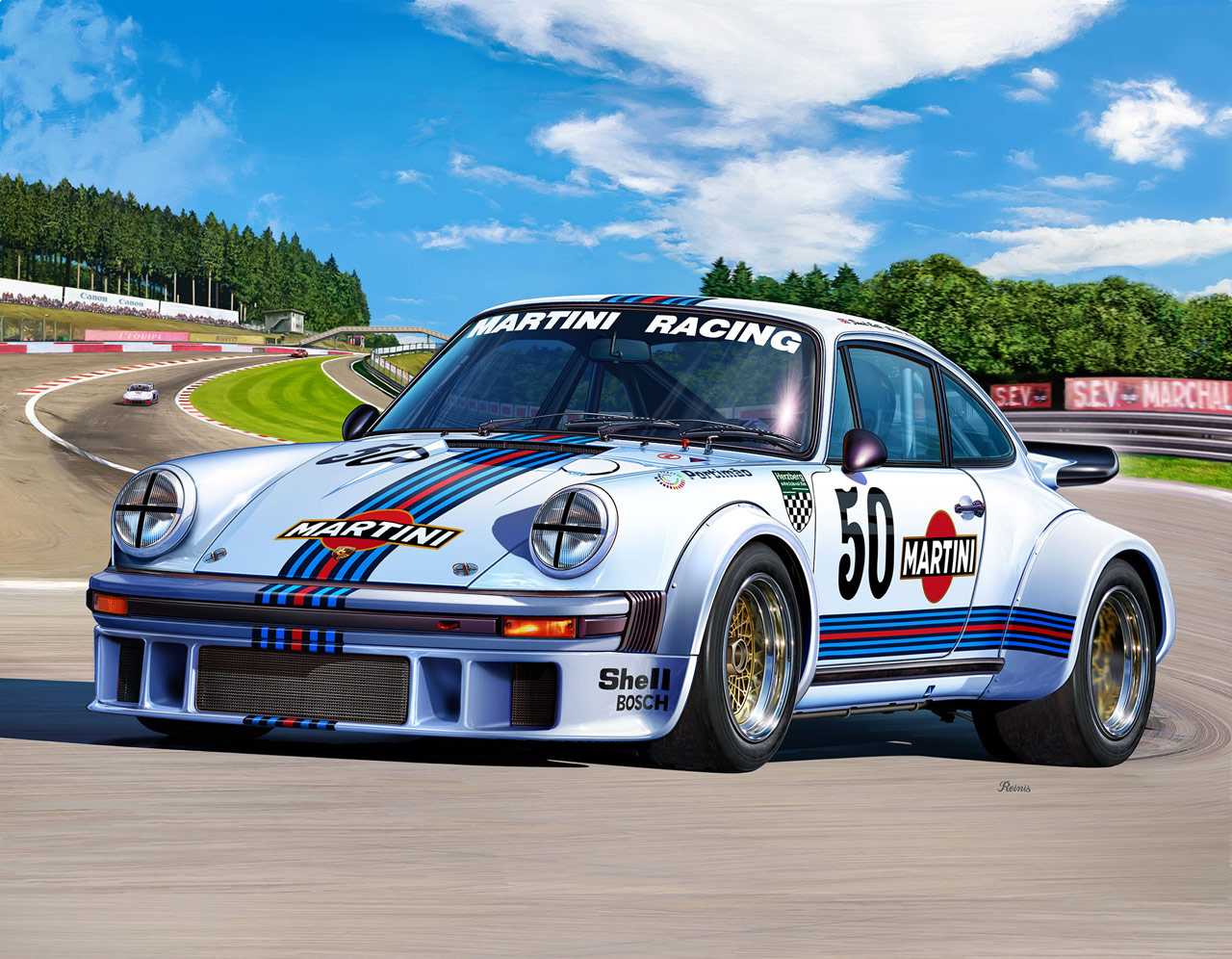 ModelSet auto 67685 - Porsche 934 RSR "Martini" (1:24)