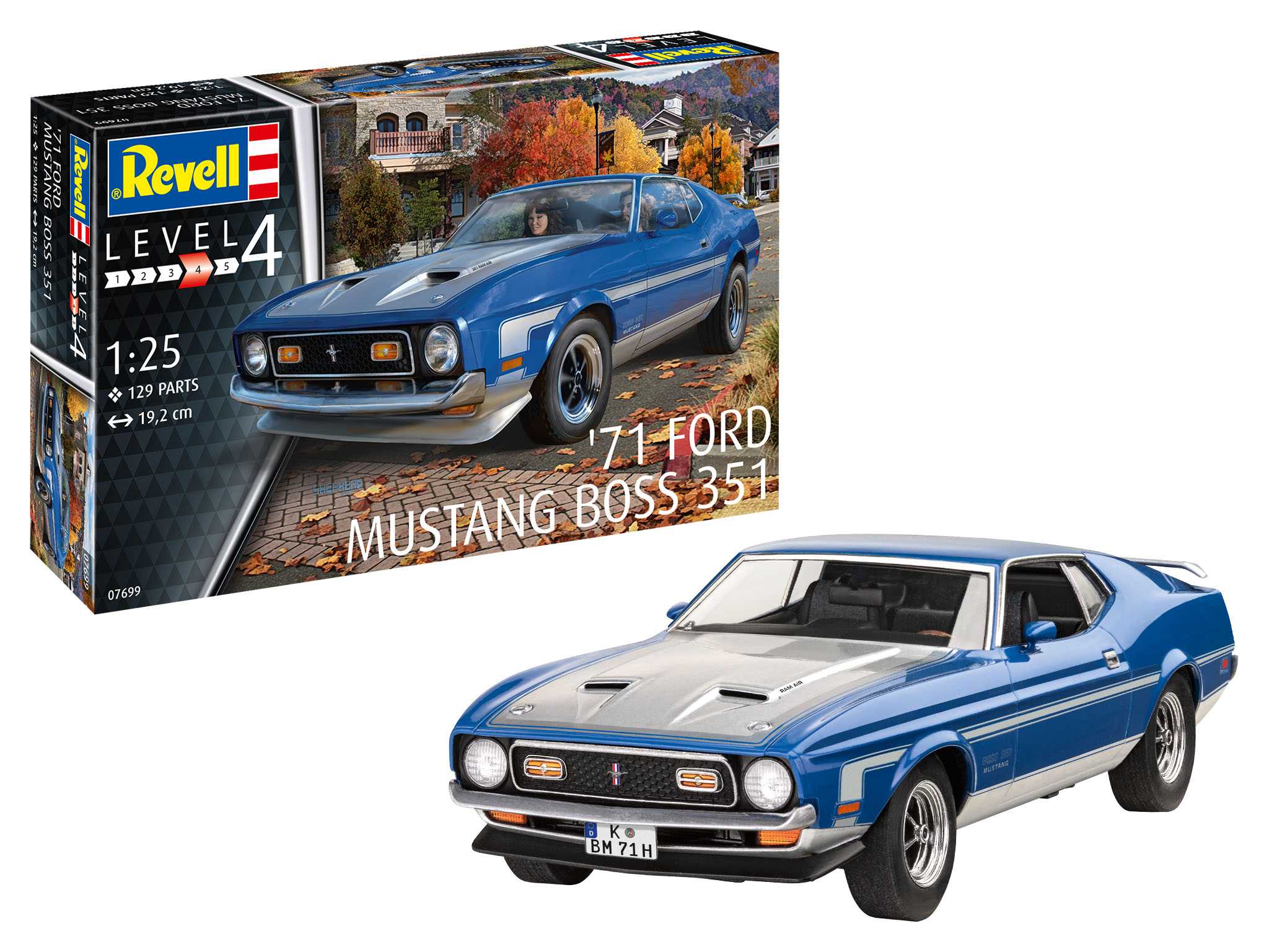 ModelSet auto 67699 - 71 Mustang Boss 351 (1:25)