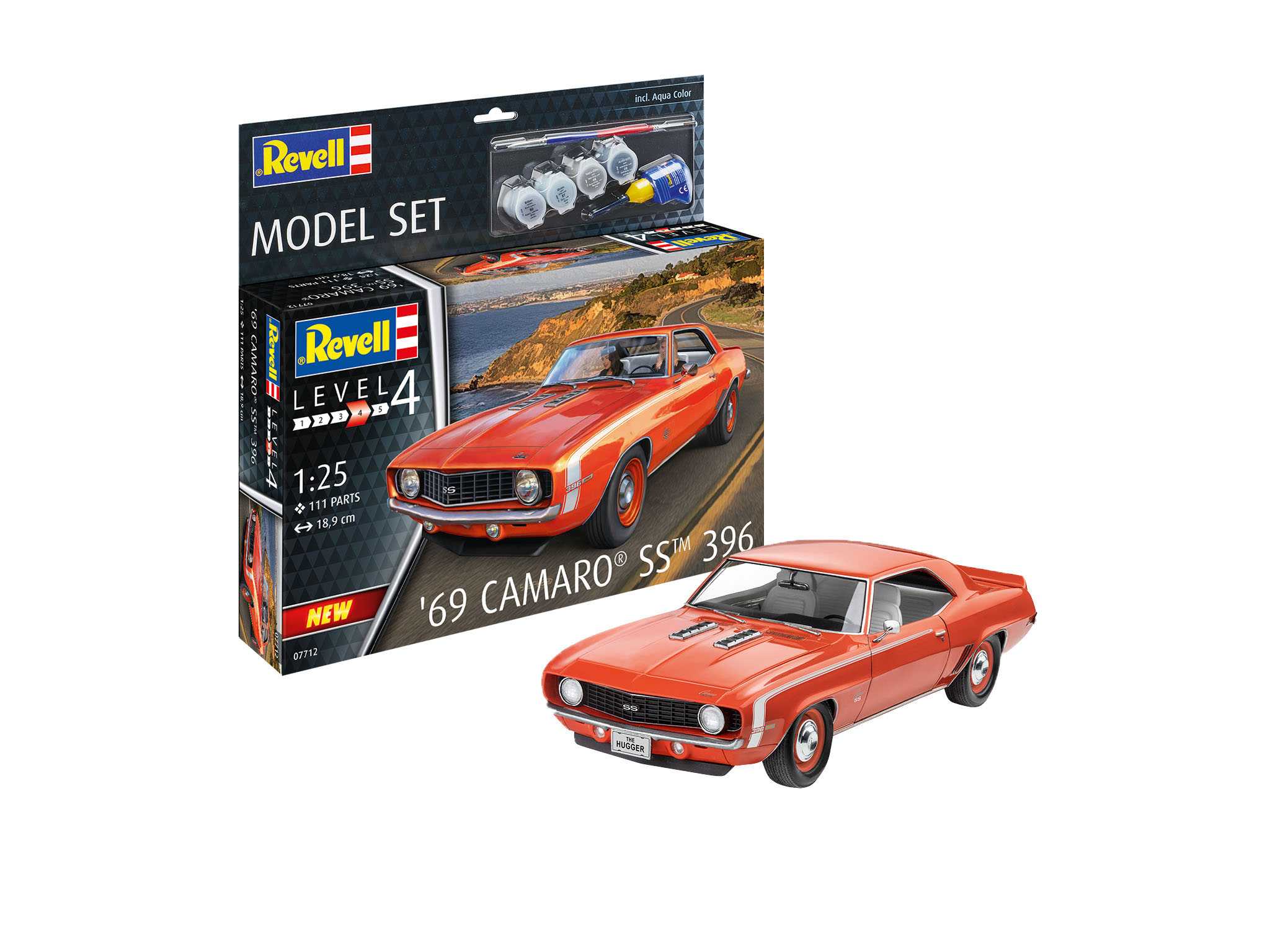 ModelSet auto 67712 - 69 Camaro SS (1:25)
