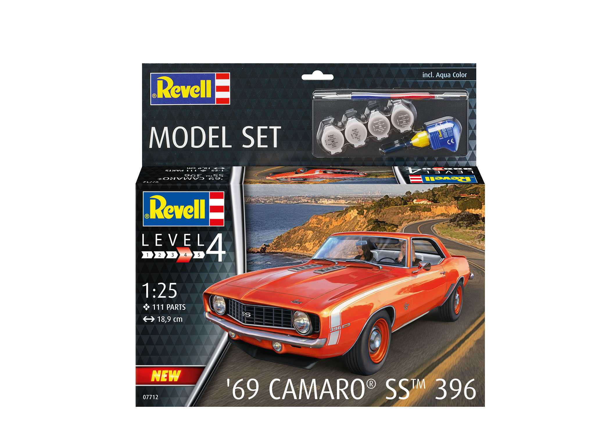 ModelSet auto 67712 - 69 Camaro SS (1:25)