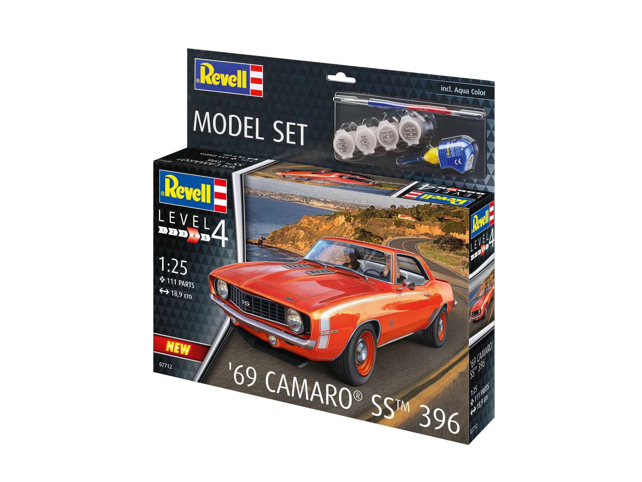 ModelSet auto 67712 - 69 Camaro SS (1:25)