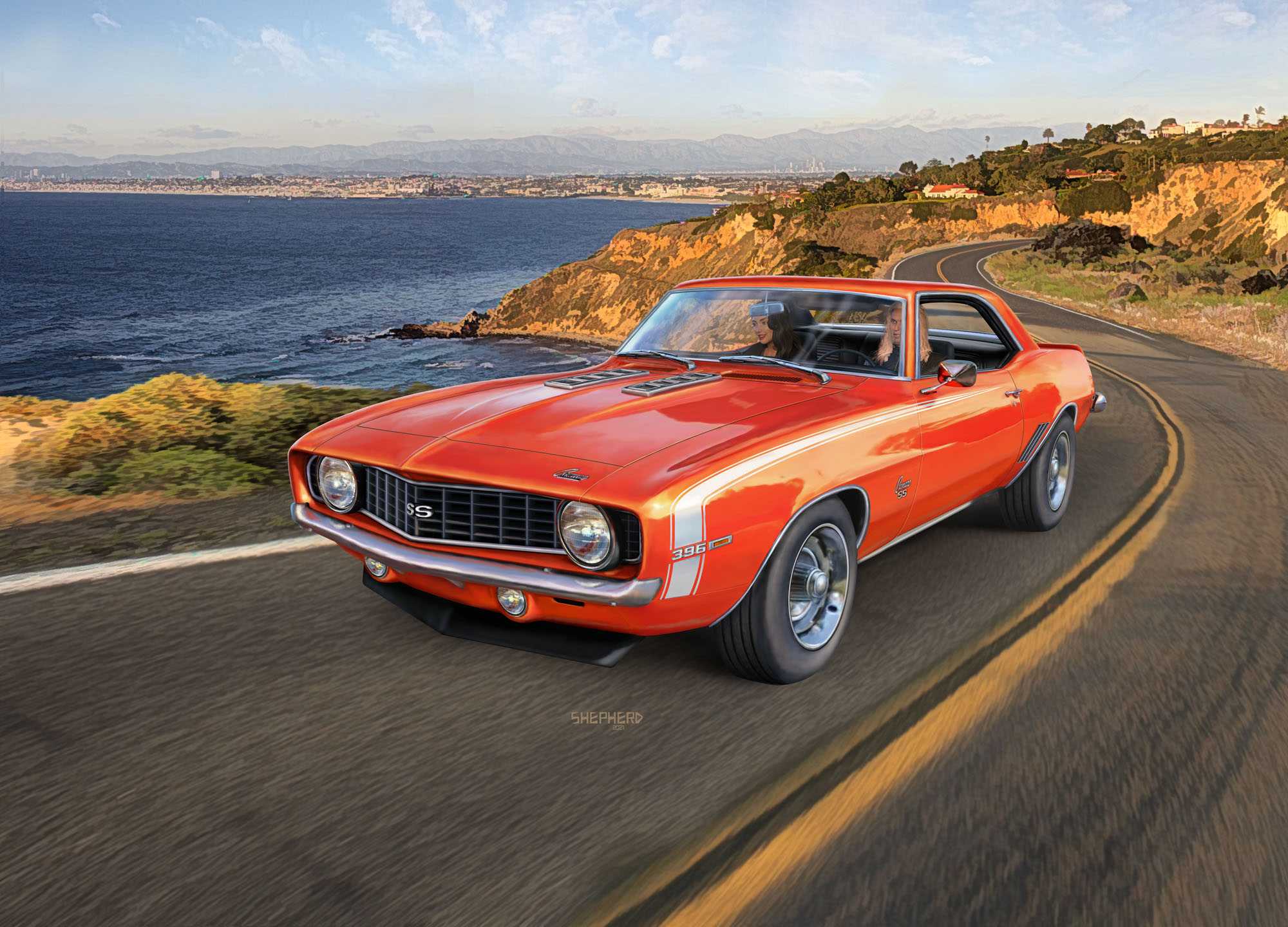 ModelSet auto 67712 - 69 Camaro SS (1:25)