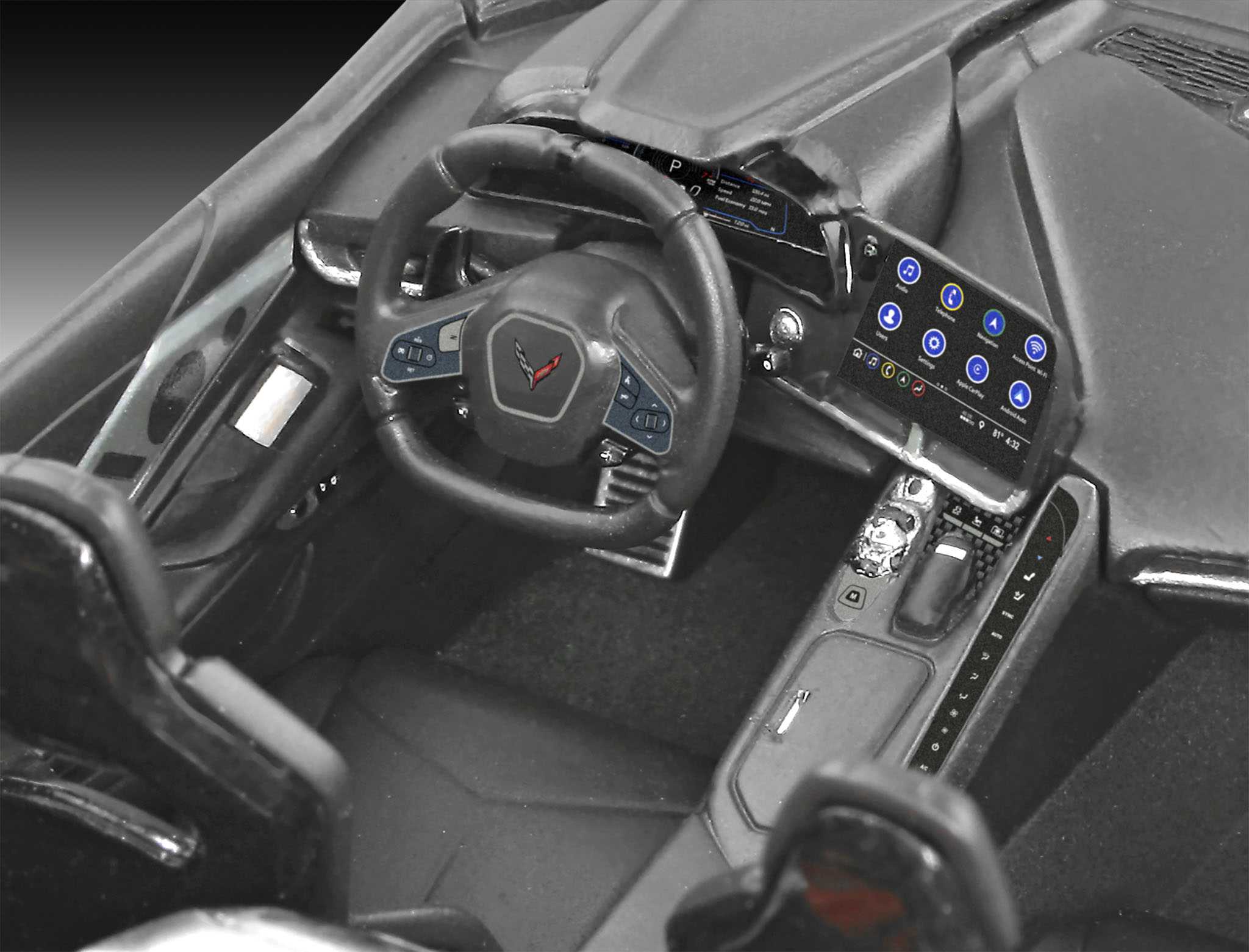 ModelSet auto 67714 - Corvette C8 Coupé (1:24)