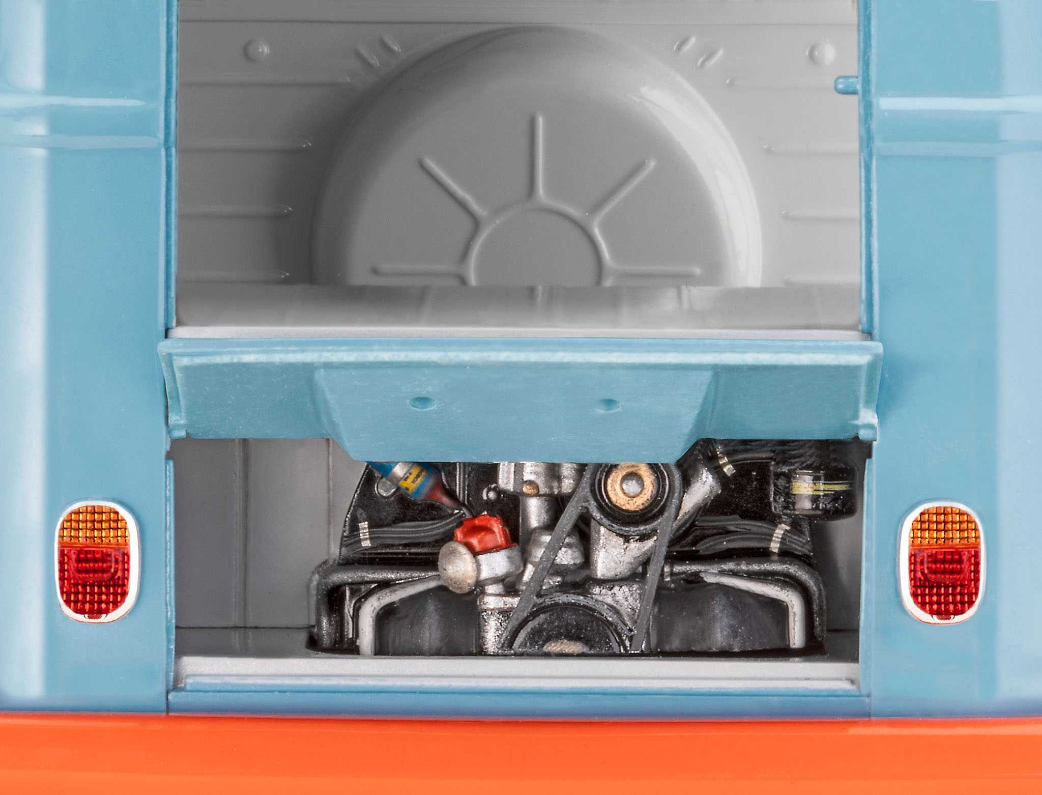 ModelSet auto 67726 - VW T1 Panel Van (Gulf Decoration) (1:24)