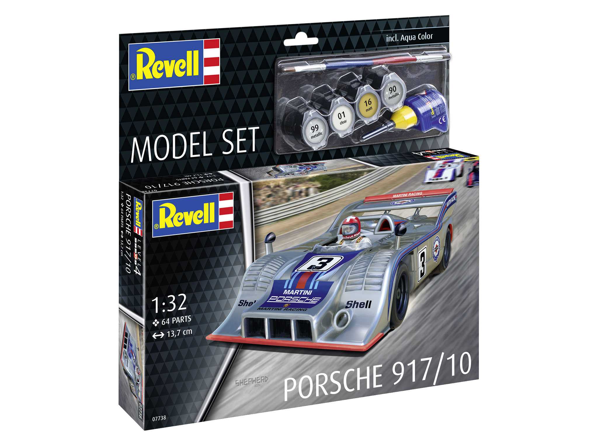 ModelSet auto 67738 - Porsche 917 (1:32)