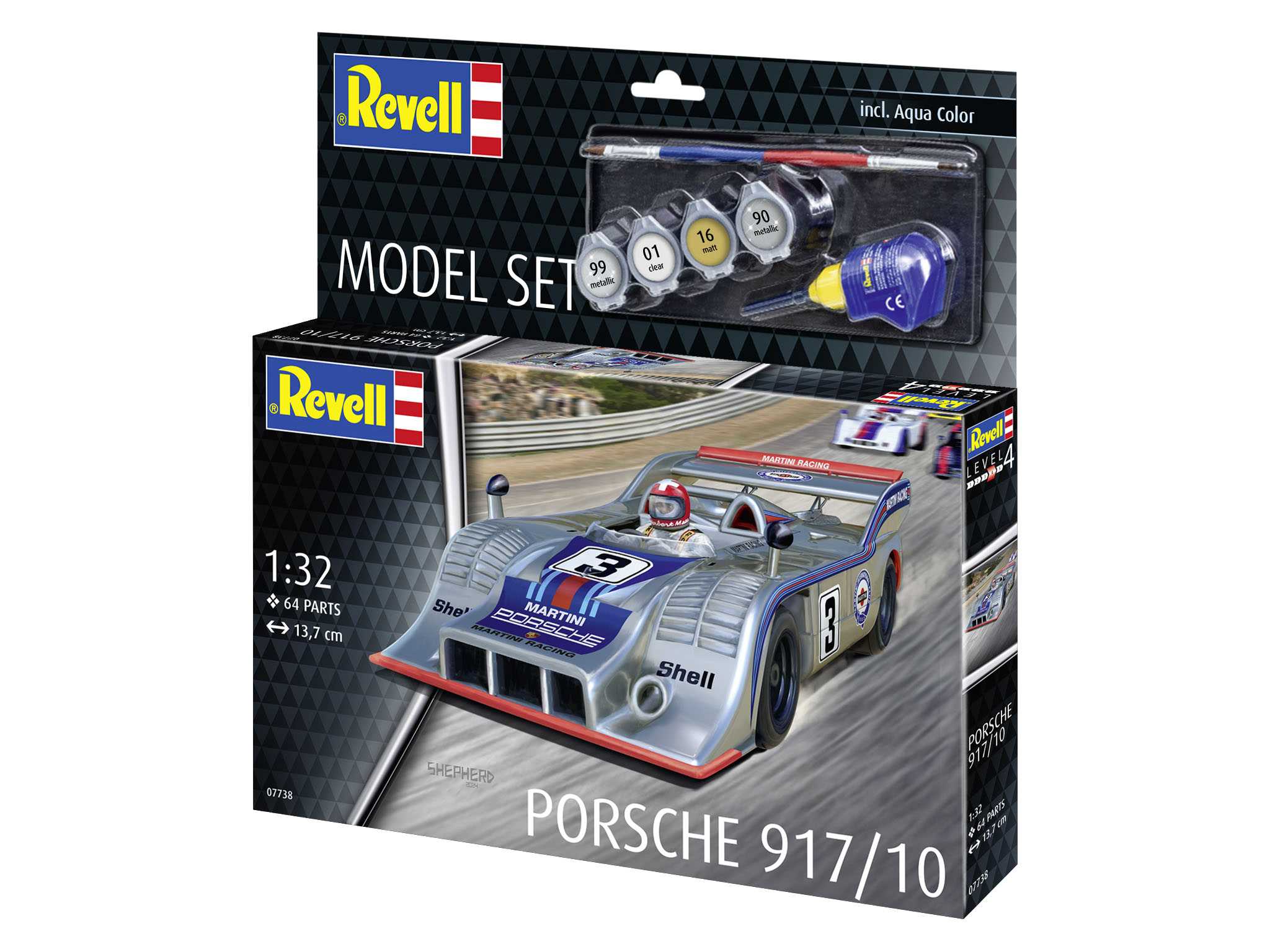 ModelSet auto 67738 - Porsche 917 (1:32)