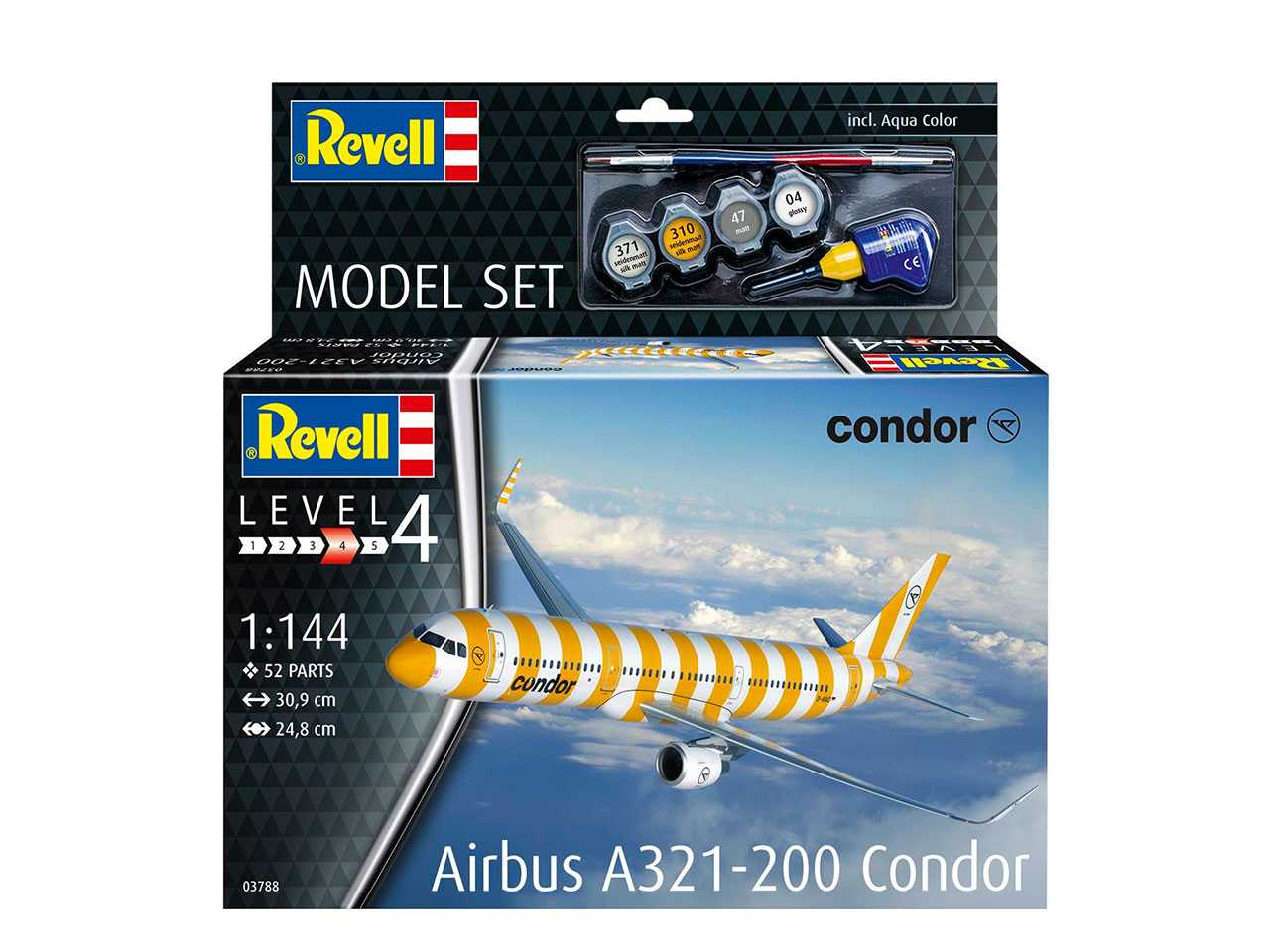 ModelSet letadlo 63788 - Airbus A321-200 "Condor" (1:144)