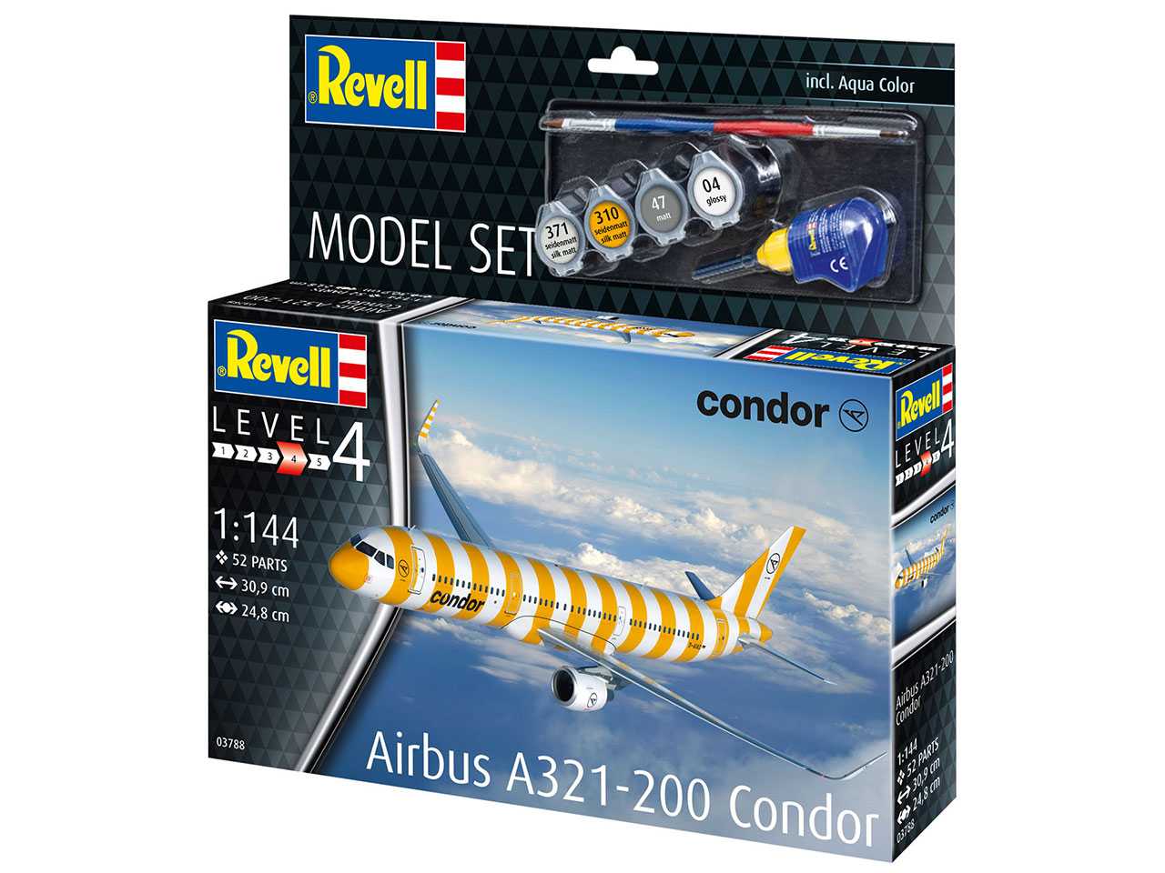 ModelSet letadlo 63788 - Airbus A321-200 "Condor" (1:144)